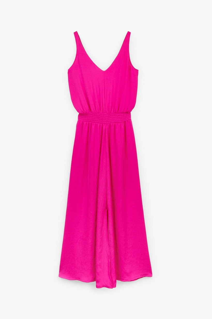 CKS Dames - PELINA - lange jurk - intens roze