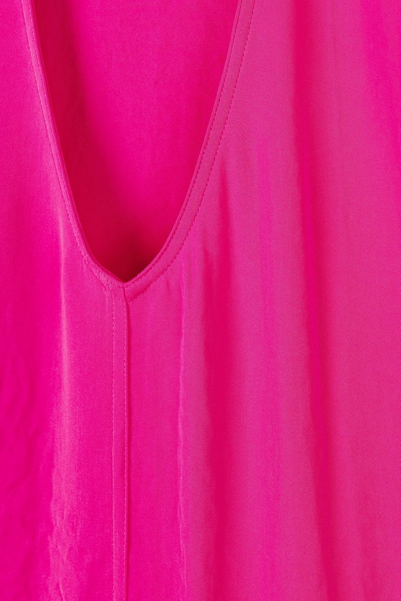 CKS Dames - UBINA - blouse korte mouwen - intens roze