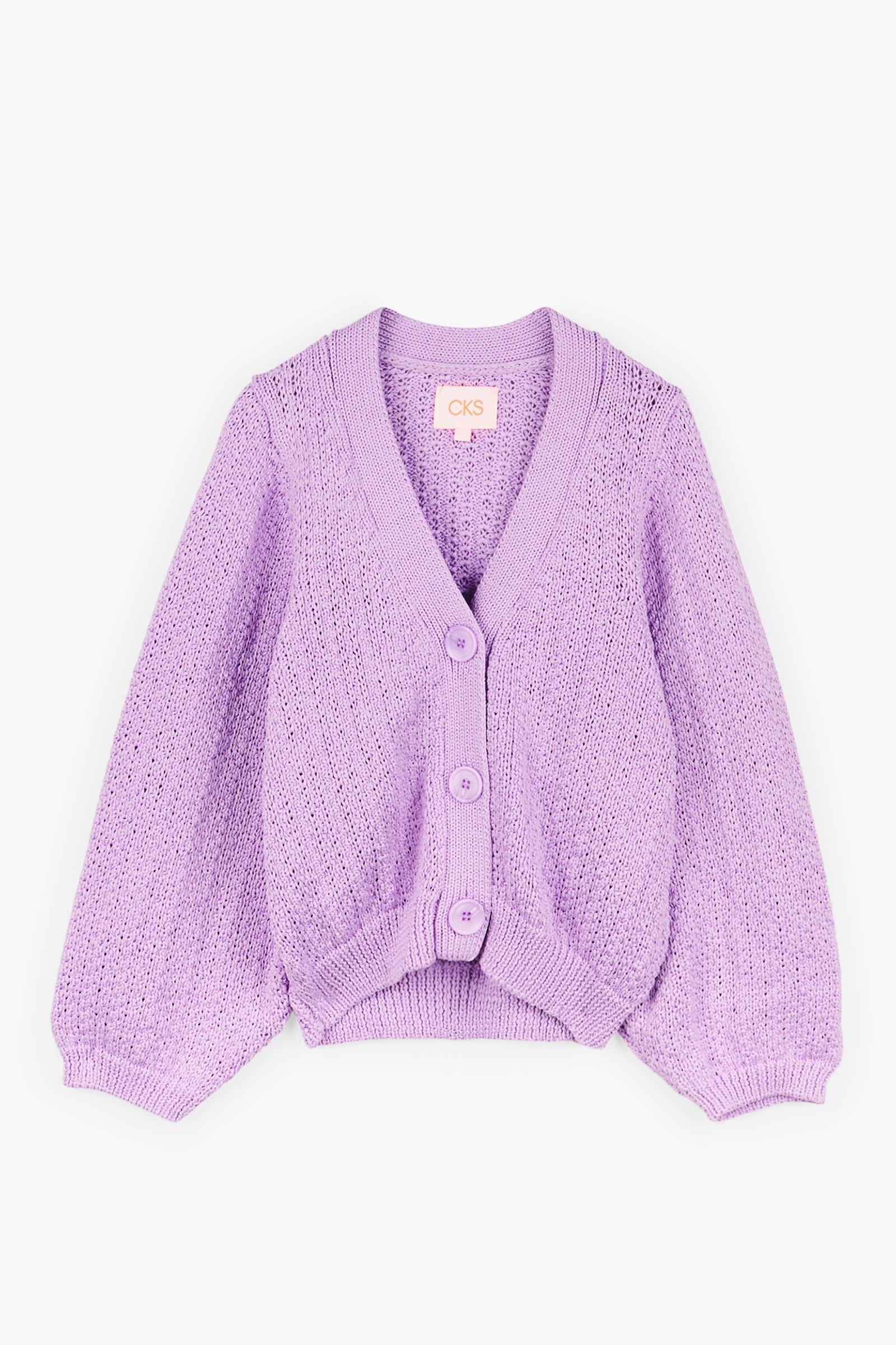 CKS Teens - RICOTTA - Strickjacke - Fliederfarben
