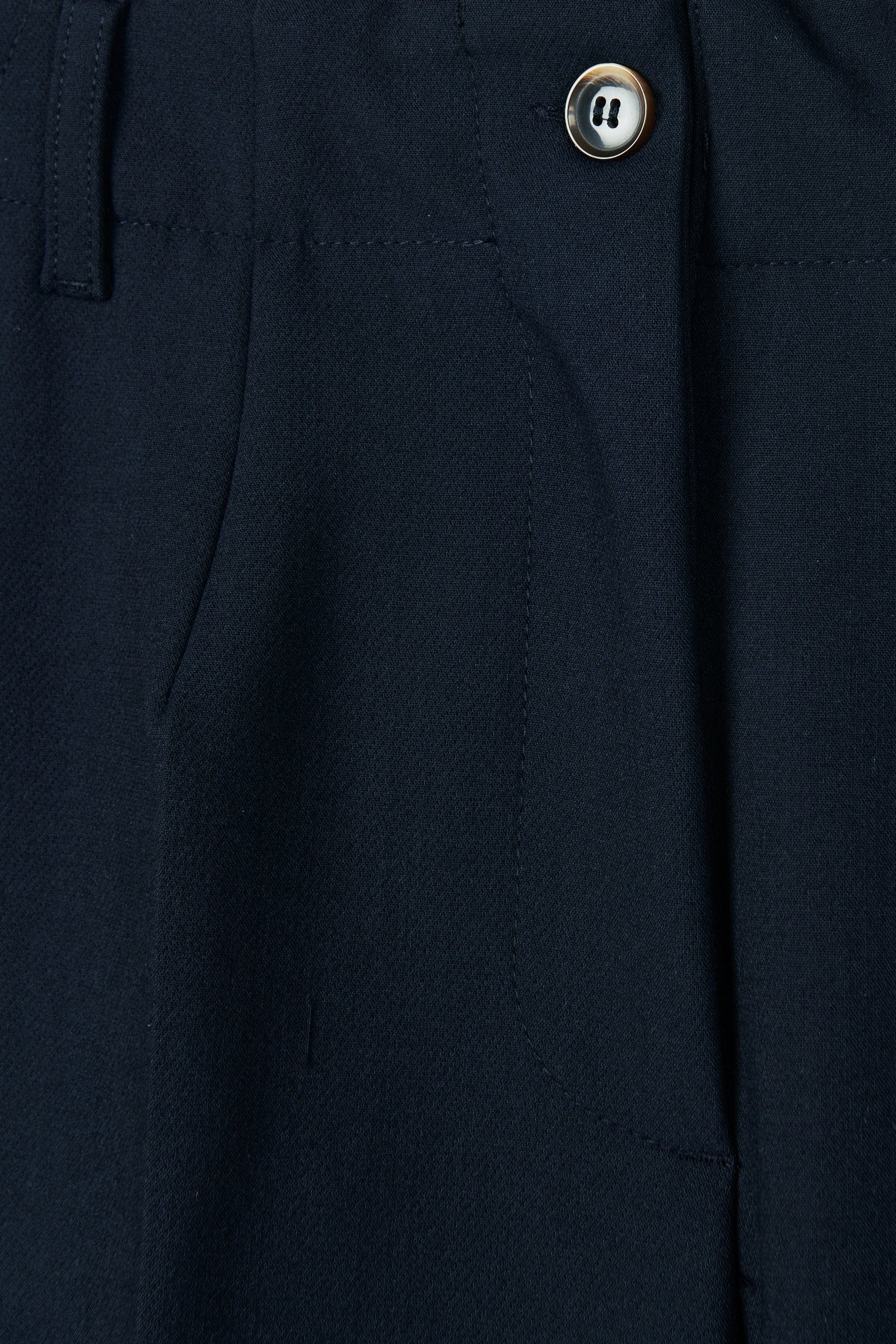 CKS Dames - MODO - pantalon à la cheville - bleu foncé