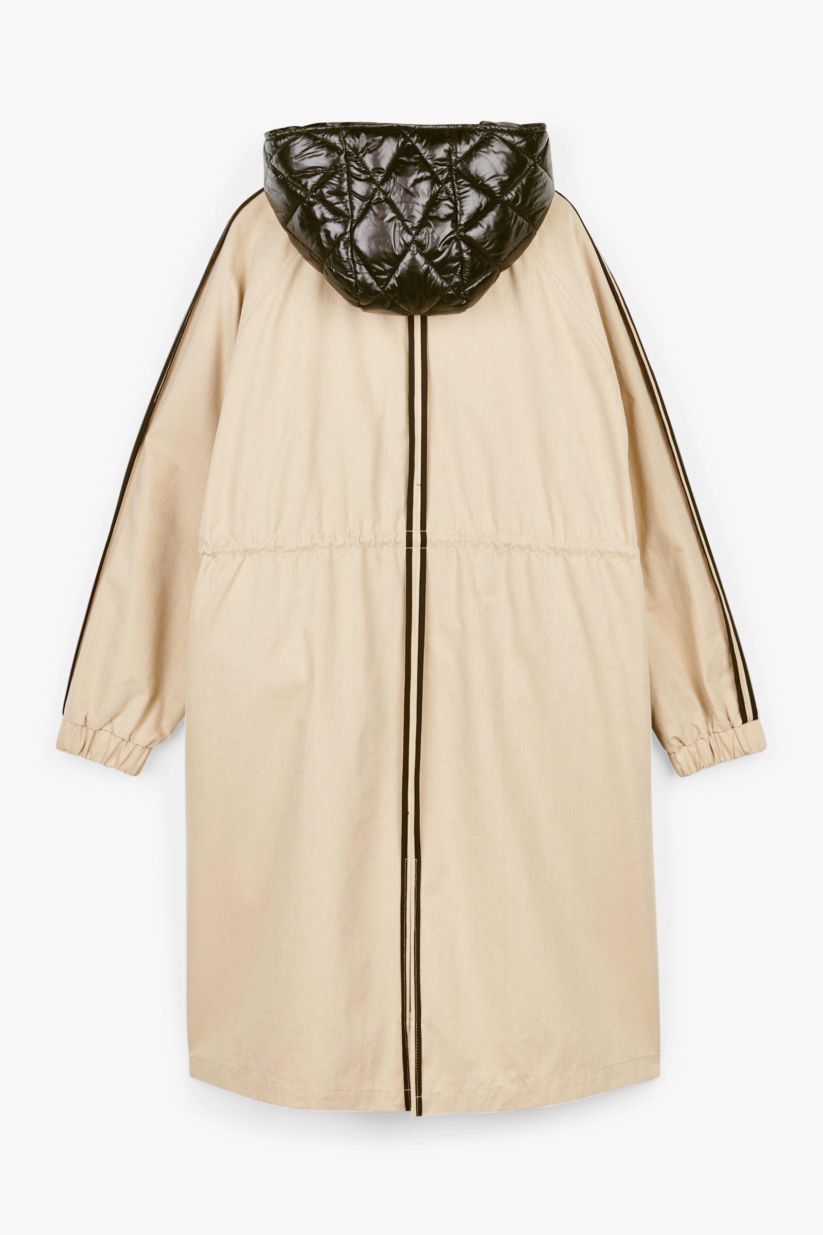CKS Dames - COOLKID - blouson long - beige clair