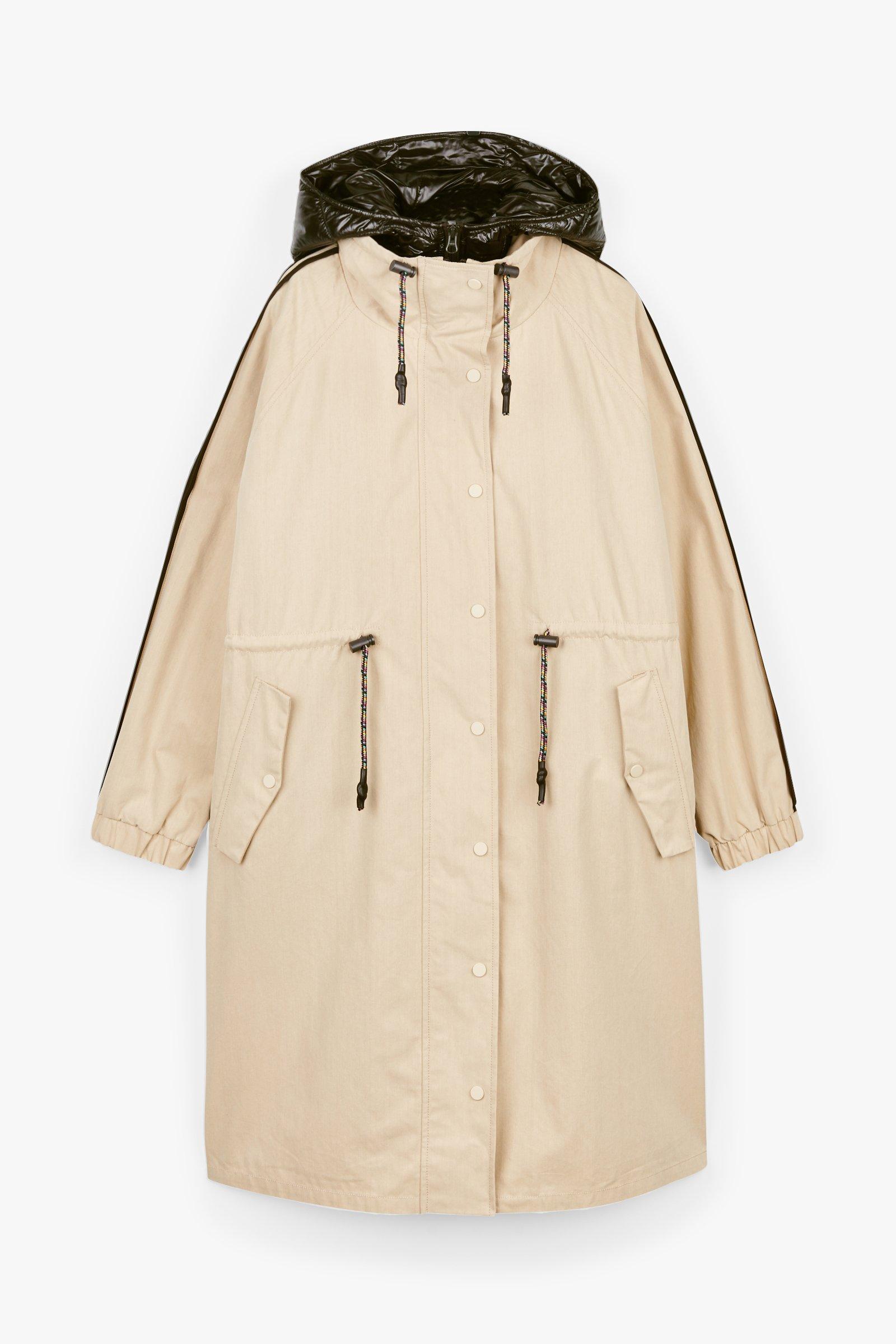 CKS Dames - COOLKID - blouson long - beige clair