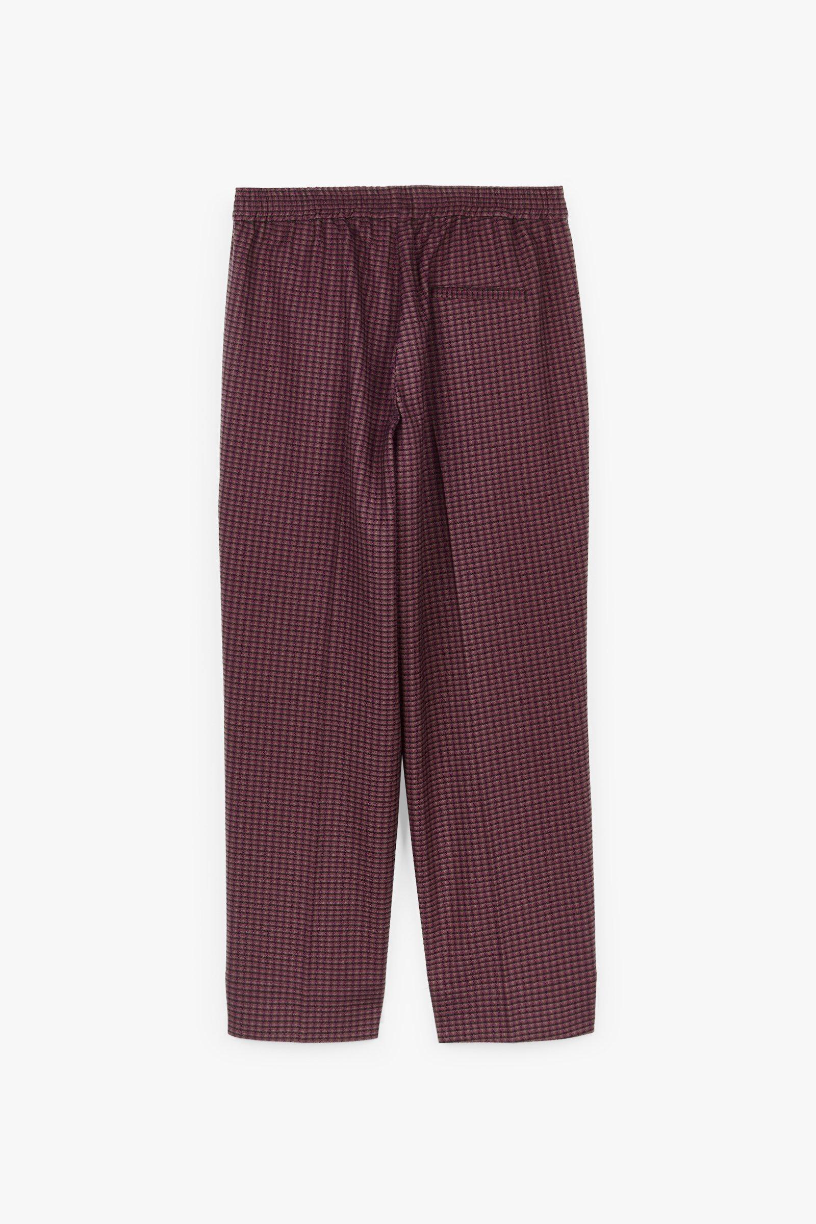 CKS Dames - SAGES - ankle trousers - dark brown