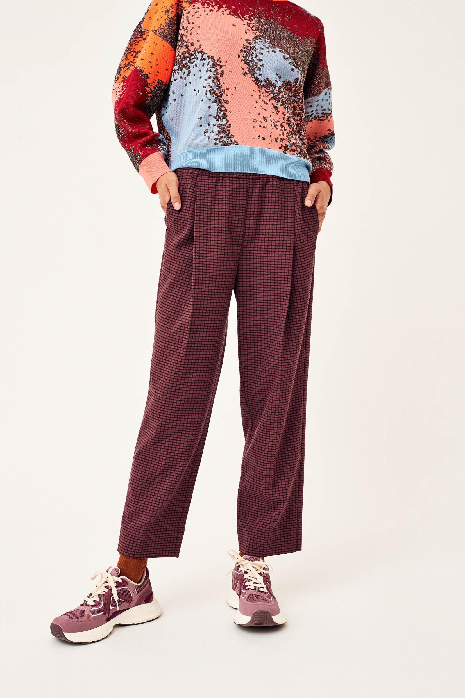 CKS Dames - SAGES - ankle trousers - dark brown