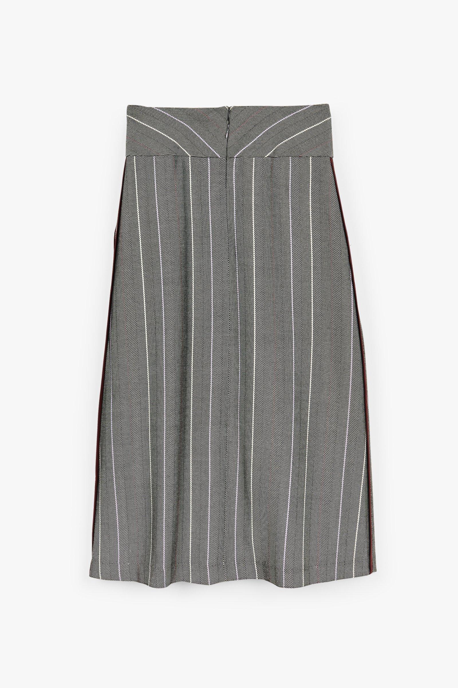 CKS Dames - BOLD - midi skirt - dark grey