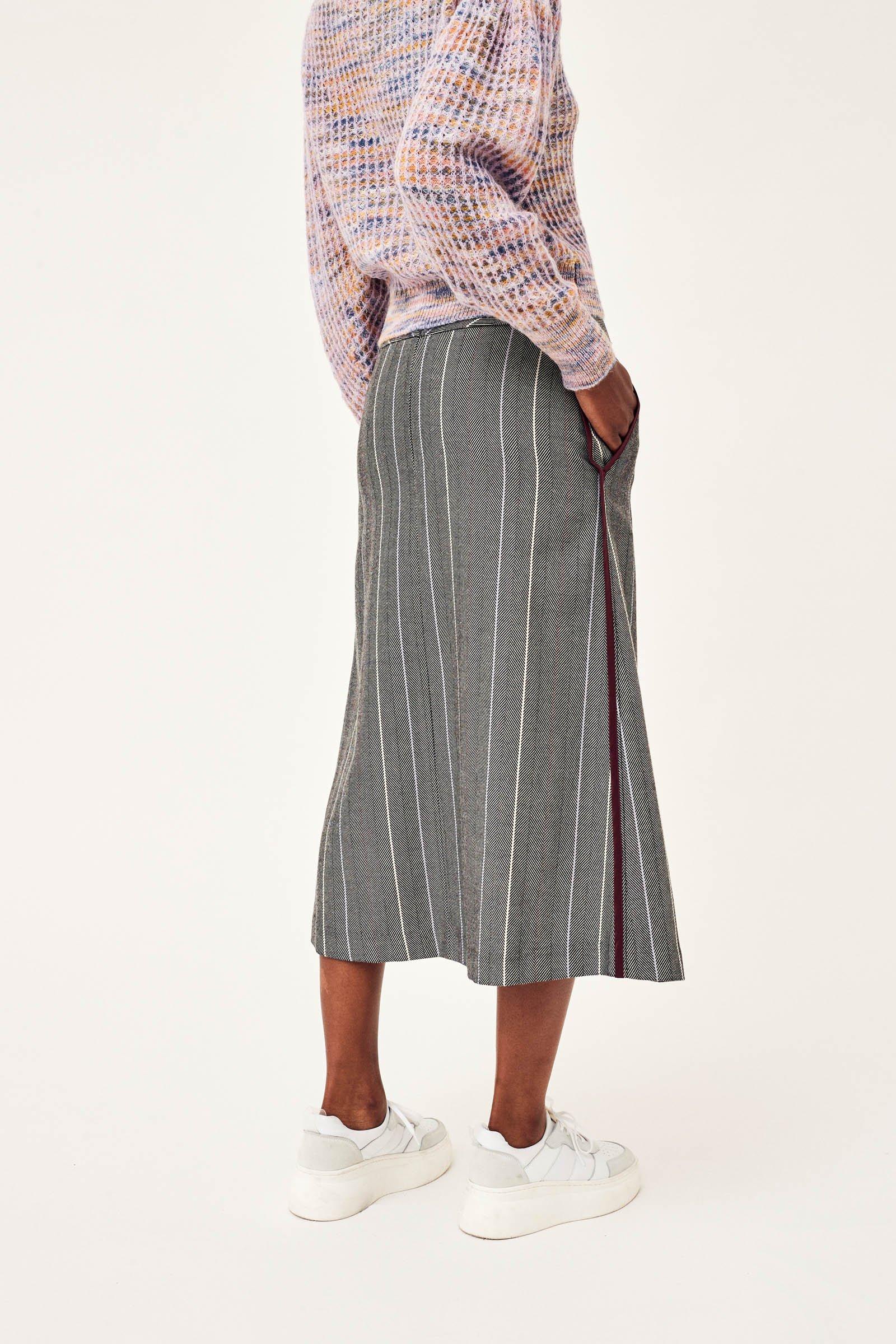 CKS Dames - BOLD - midi skirt - dark grey