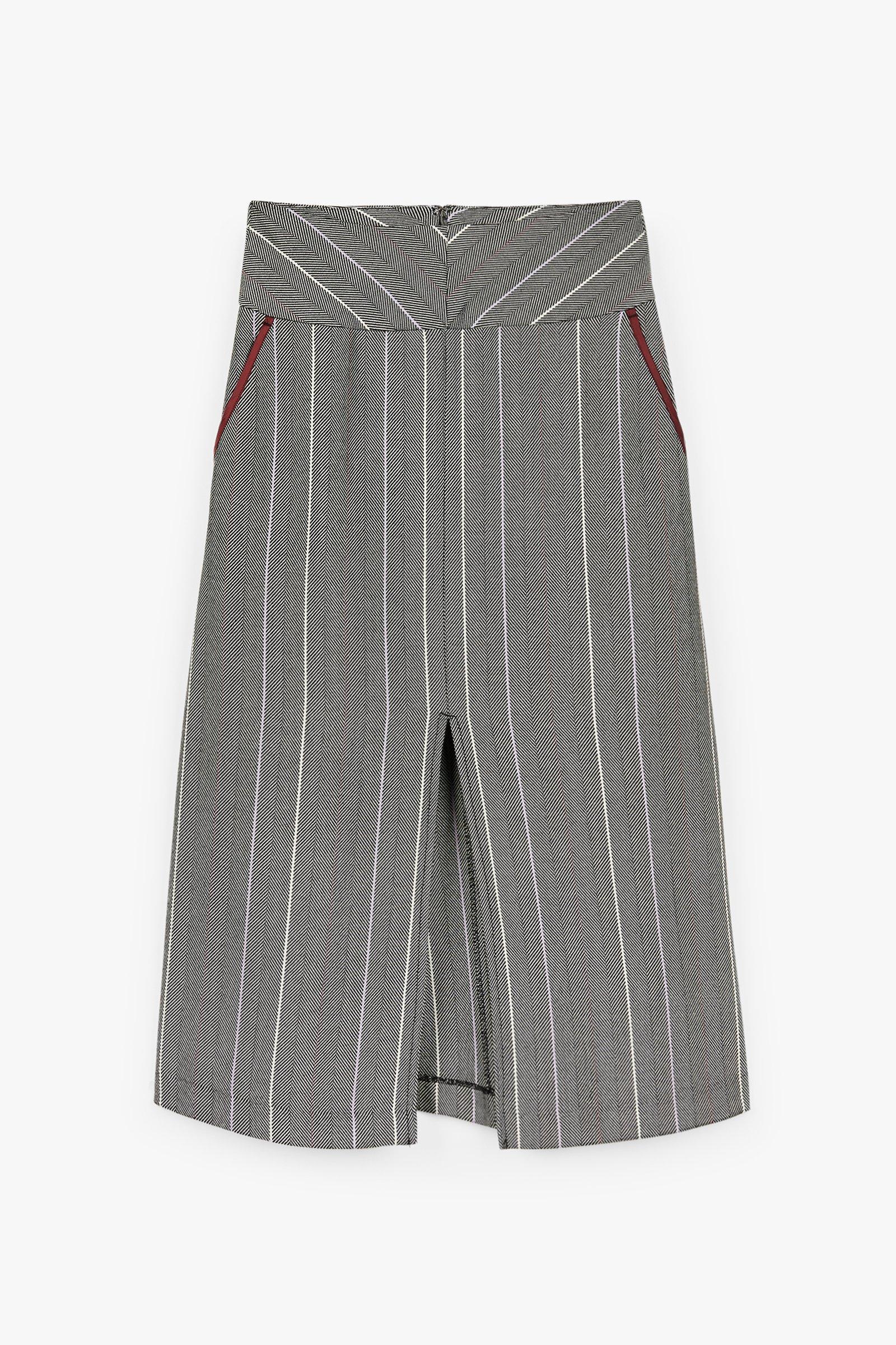 CKS Dames - BOLD - midirok - donkergrijs