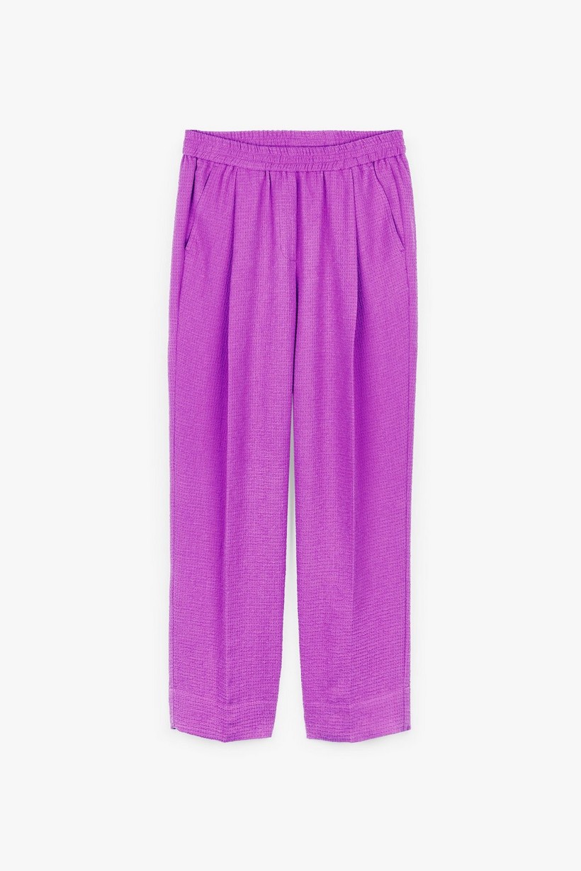 CKS Dames - SAGES - ankle trousers - purple