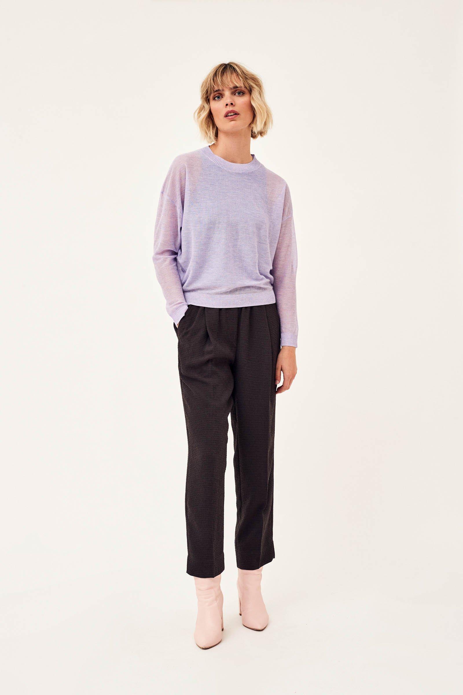 CKS Dames - SAGES - pantalon à la cheville - noir