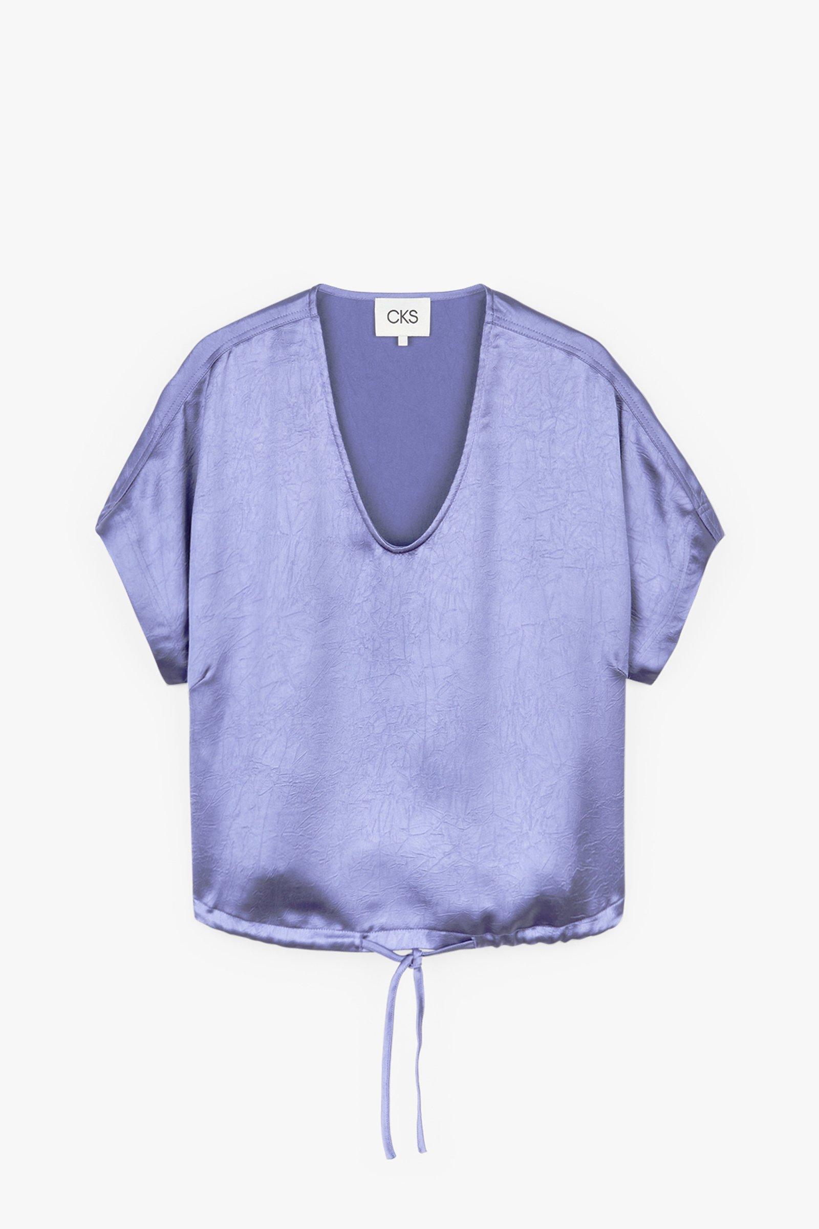 CKS Dames - EBINAS - blouse lange mouwen - lila