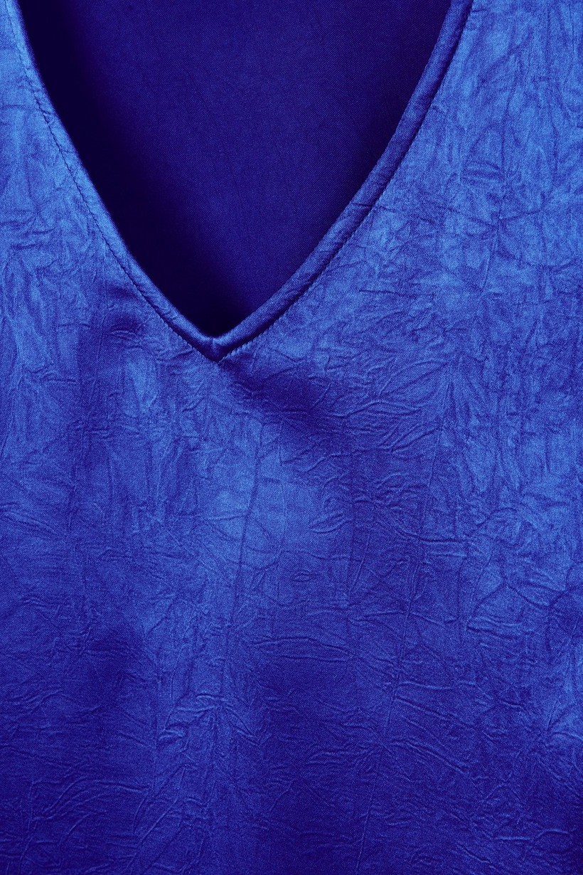 CKS Dames - RIKO - blouse short sleeves - dark blue