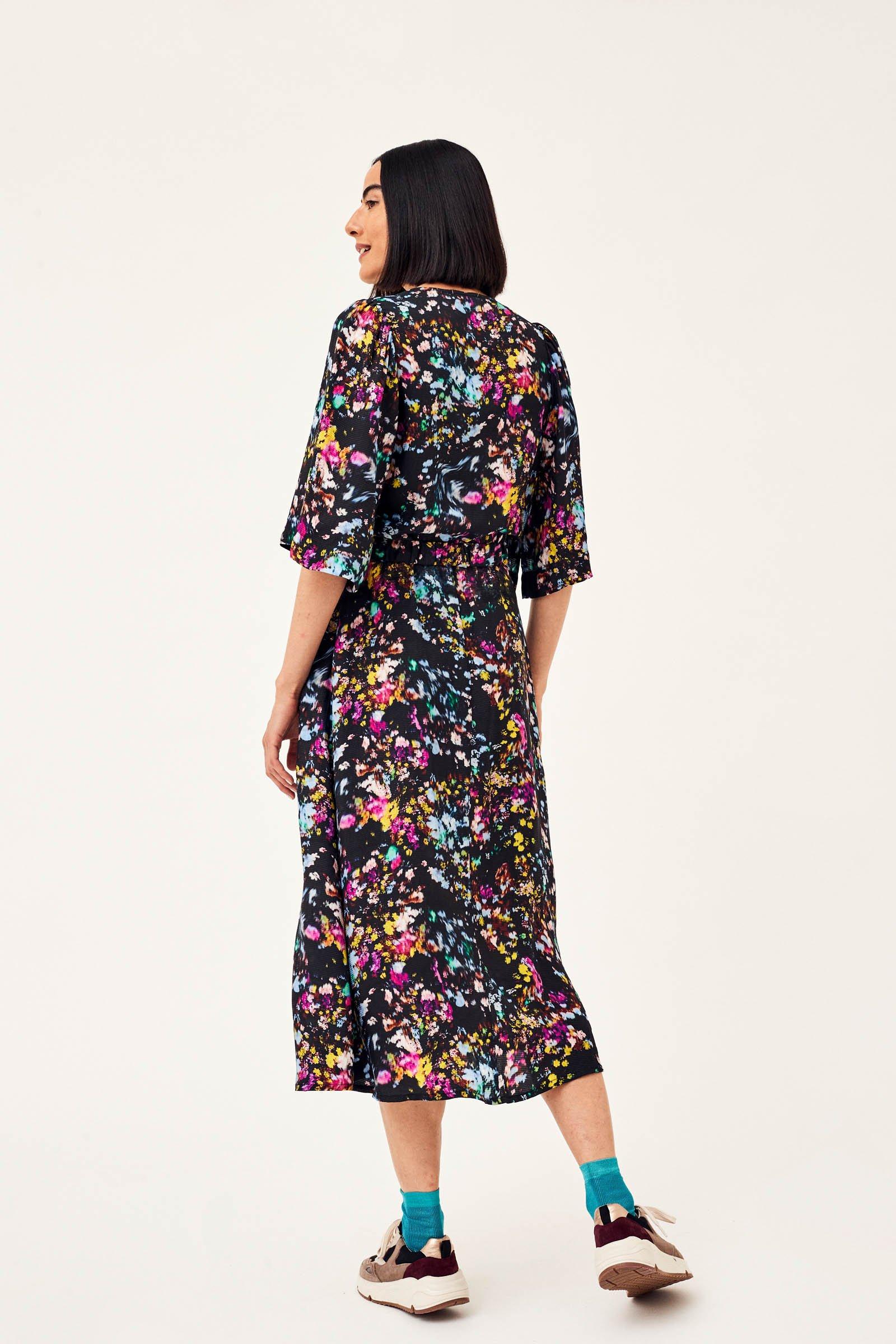 CKS Dames - SADIA - robe midi - brun fonc&eacute;