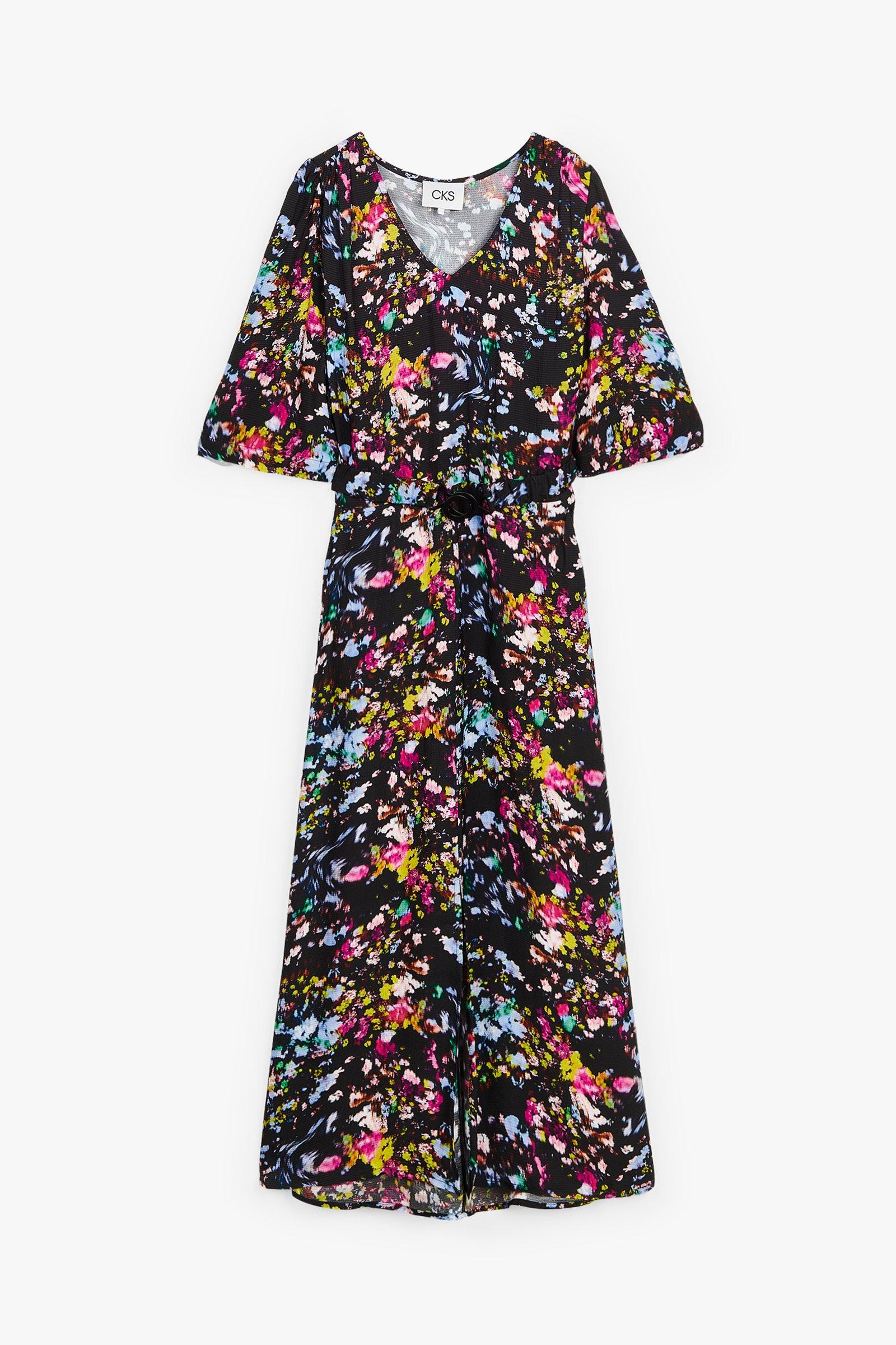 CKS Dames - SADIA - midi dress - dark brown