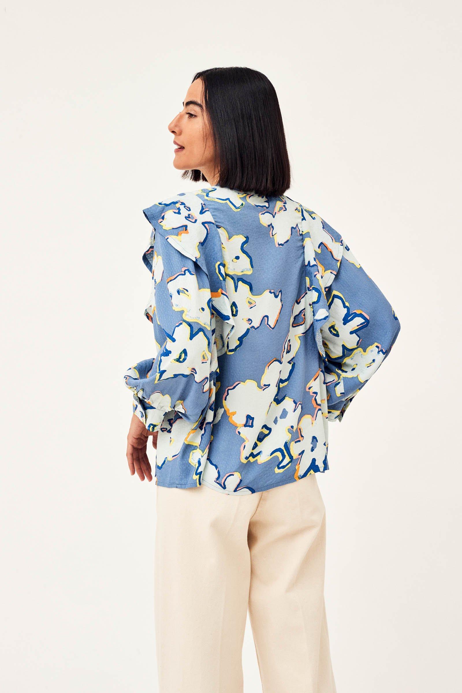 CKS Dames - MICKAY - blouse short sleeves - lila