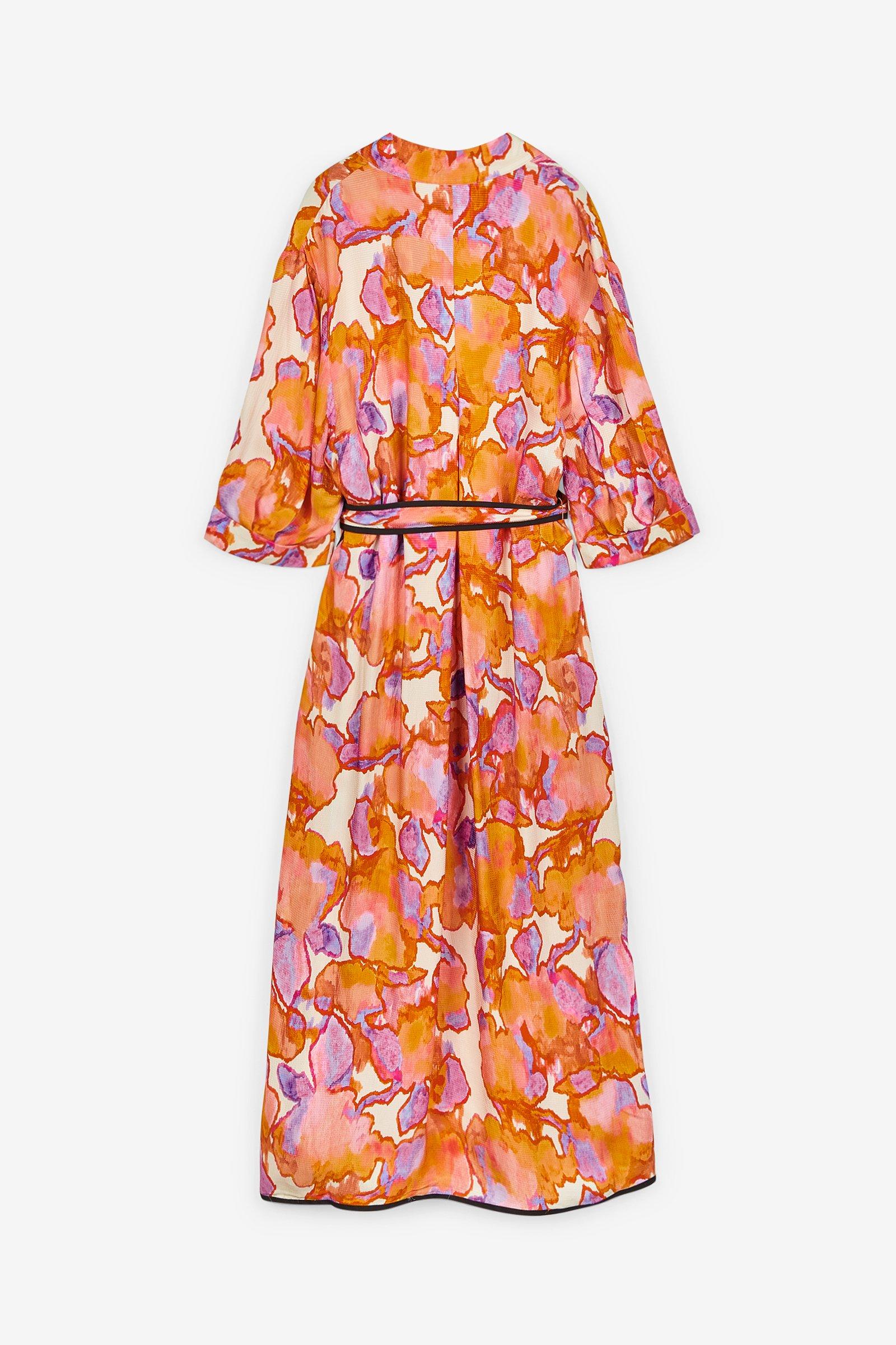 CKS Dames - BATTIC - robe longue - orange vif