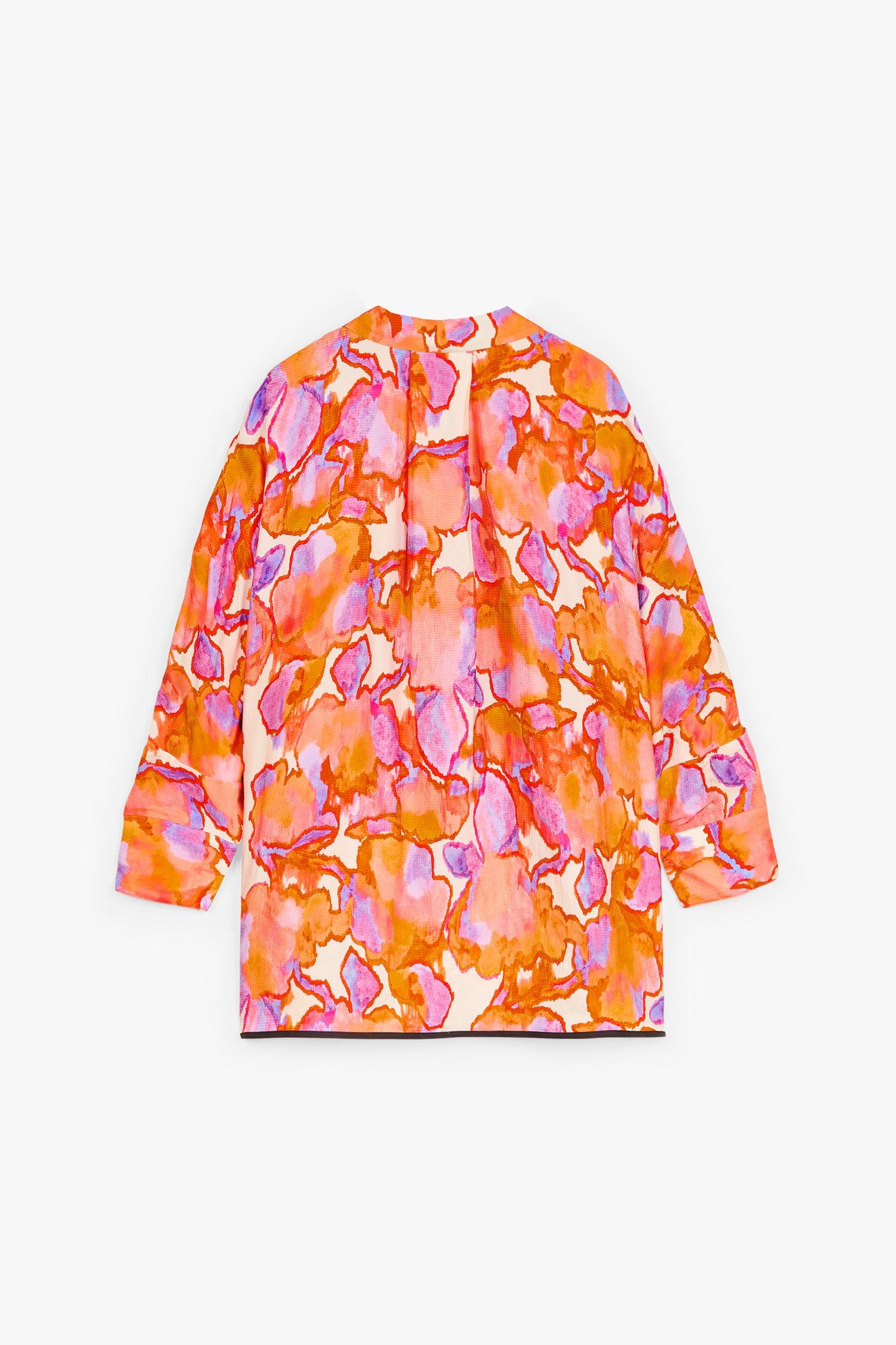 CKS Dames - BLOSSOM - blouse short sleeves - bright orange