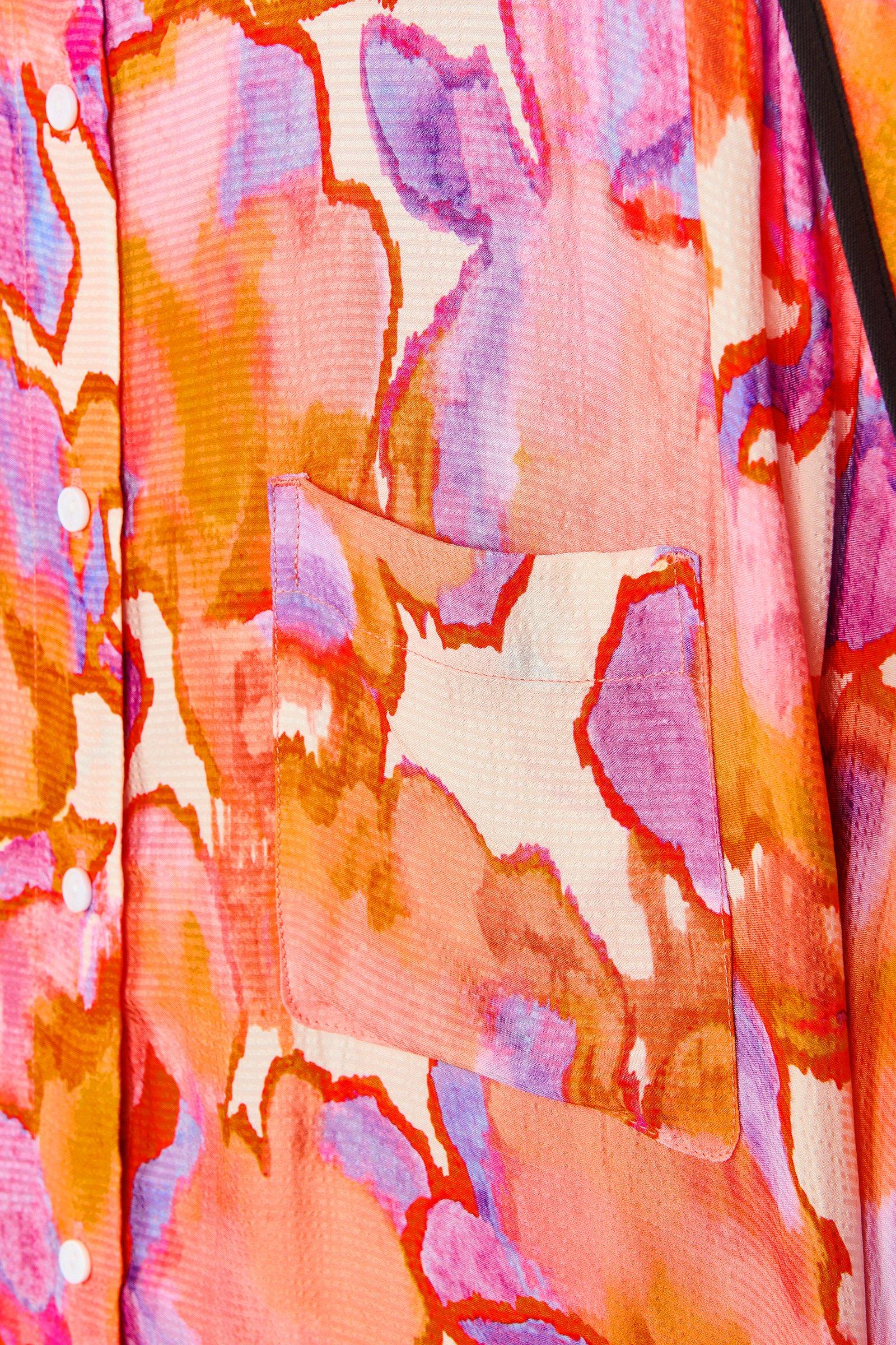 CKS Dames - BLOSSOM - blouse short sleeves - bright orange