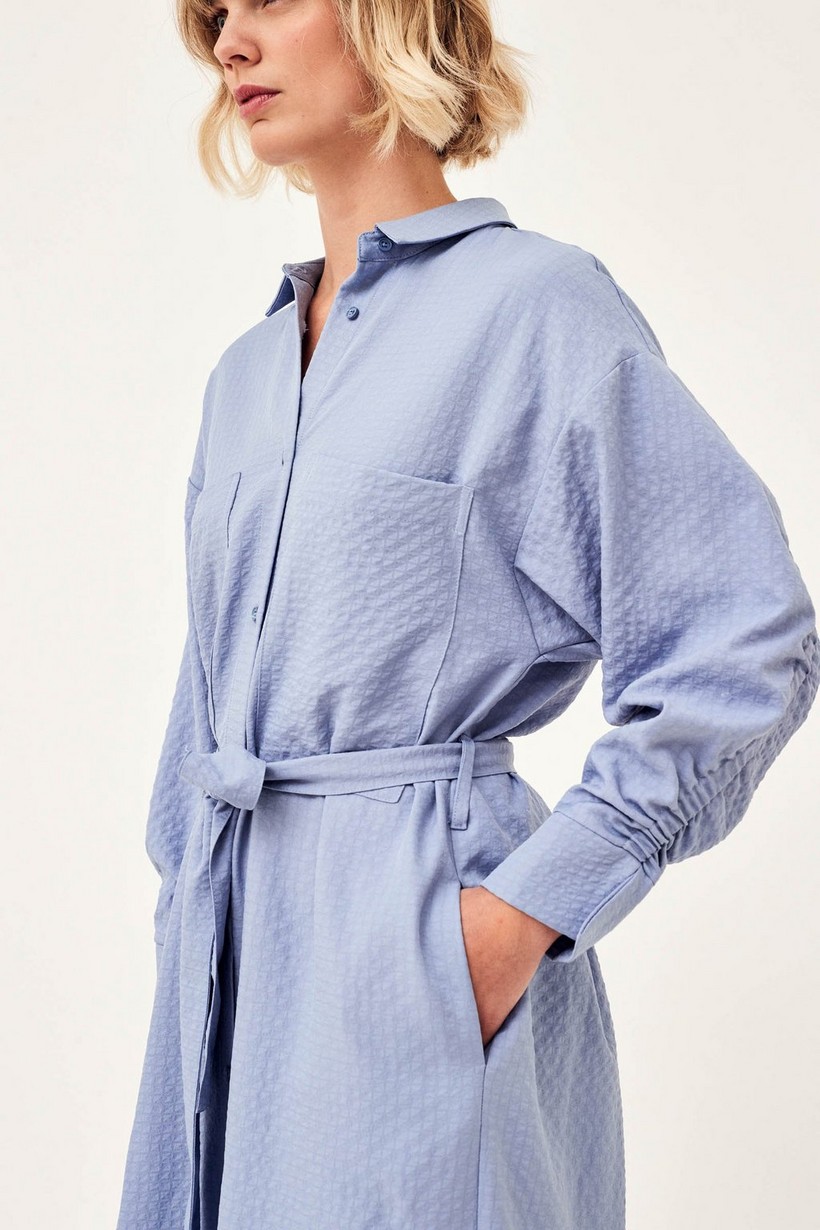 CKS Dames - BEYOND - robe chemise - lilas