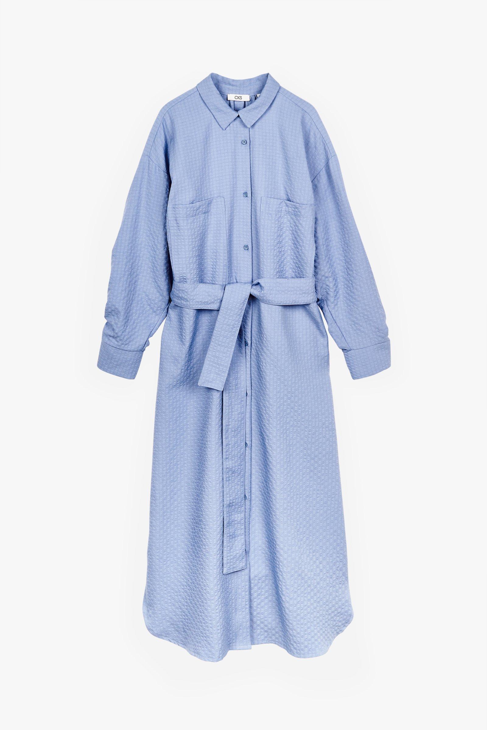 CKS Dames - BEYOND - shirt dress - lila
