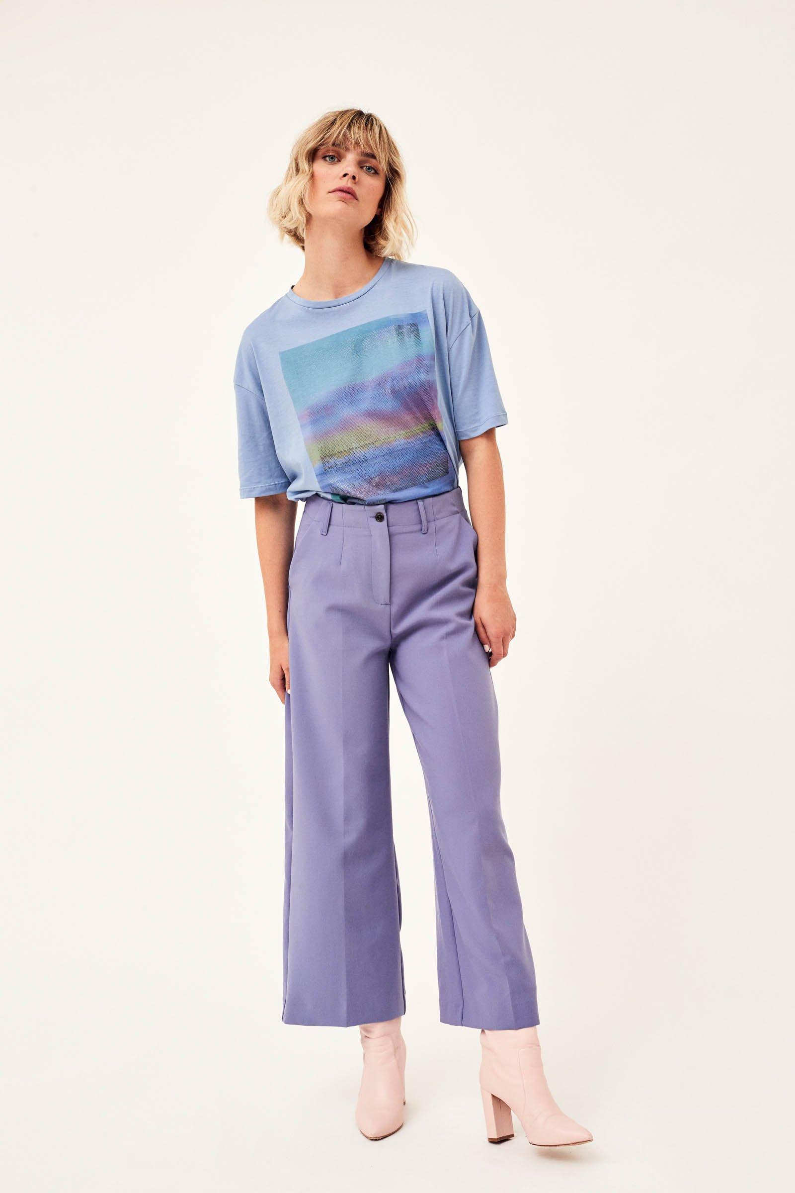 CKS Dames - MODO - pantalon à la cheville - lilas