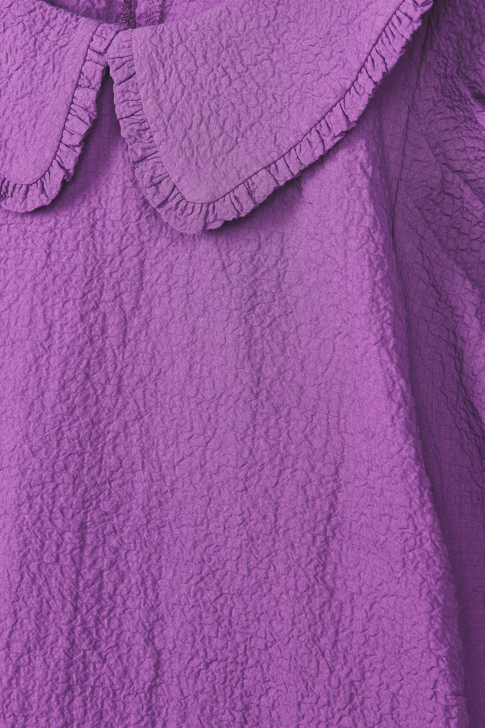 CKS Dames - AVERY - blouse korte mouwen - paars