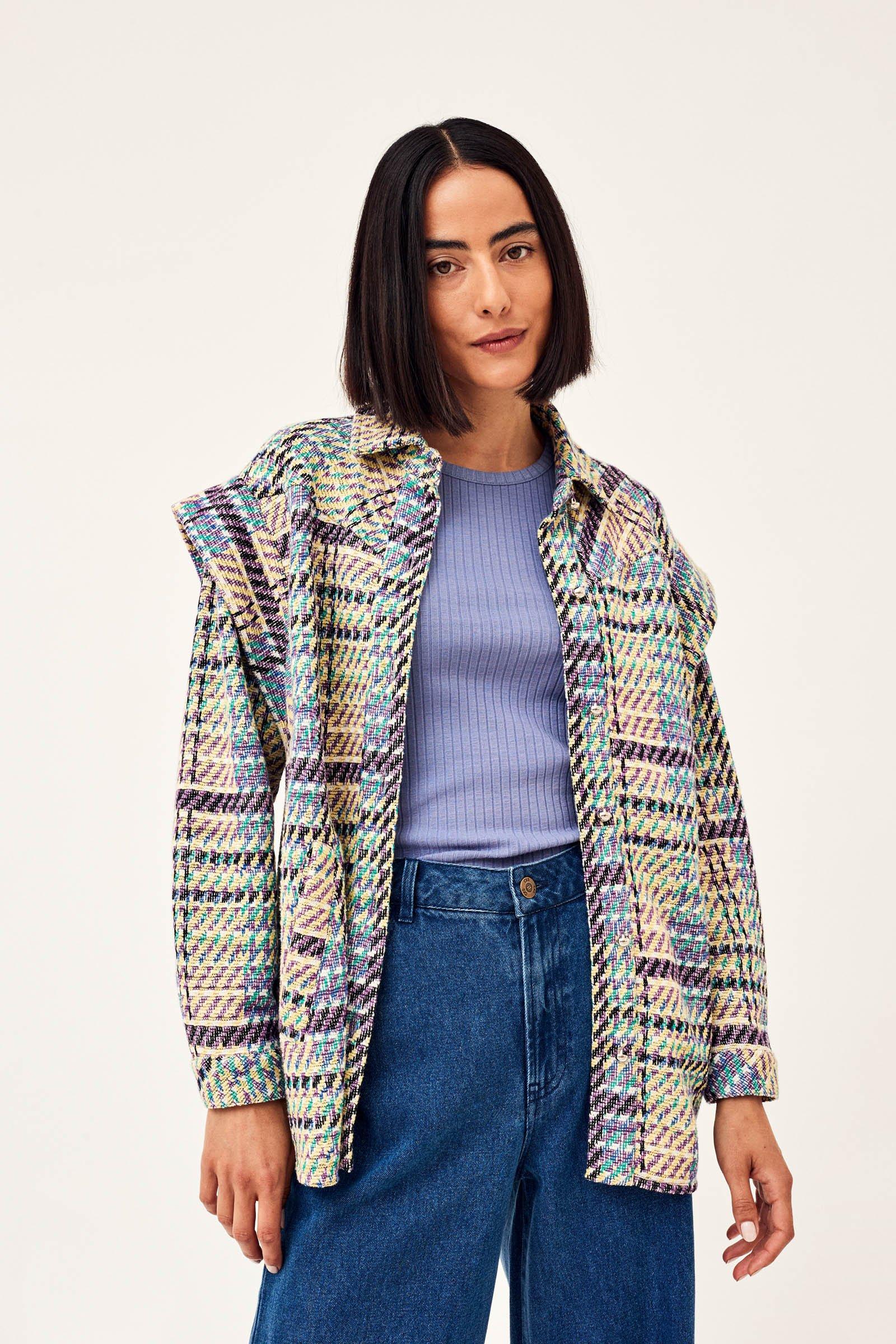 CKS Dames - ALOVE - Jacke Fantasy - Violett