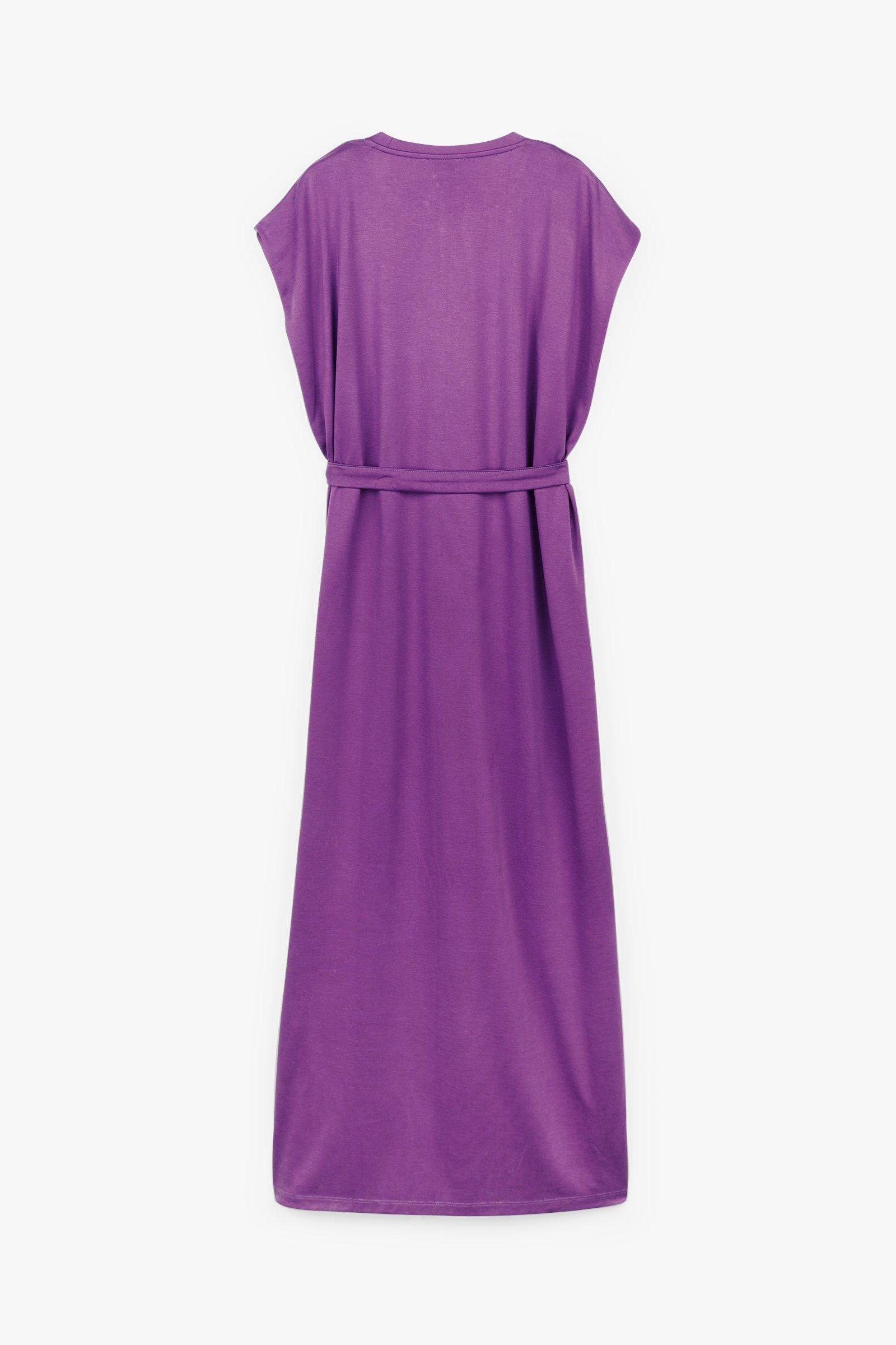 CKS Dames - LINDRESS - Langes Kleid - Violett