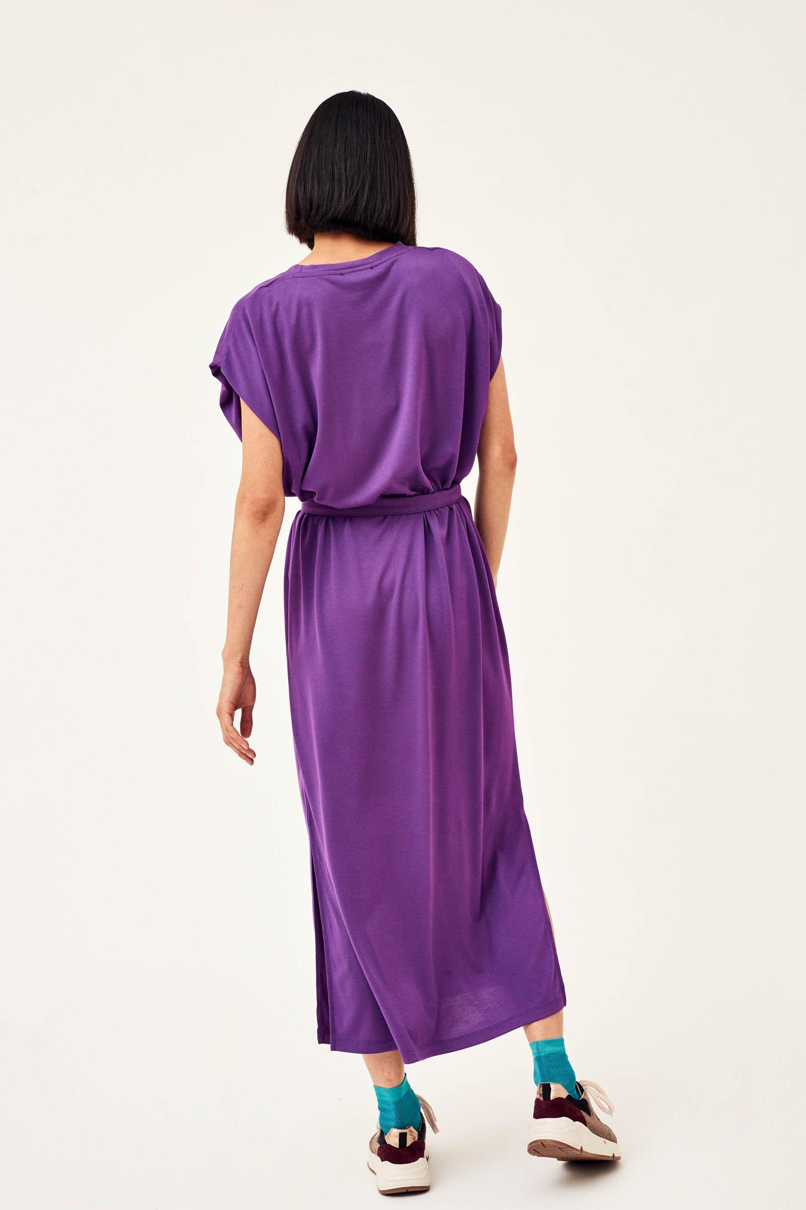 CKS Dames - LINDRESS - Langes Kleid - Violett