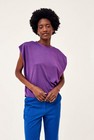 CKS Dames - PLAMINA - t-shirt short sleeves - purple