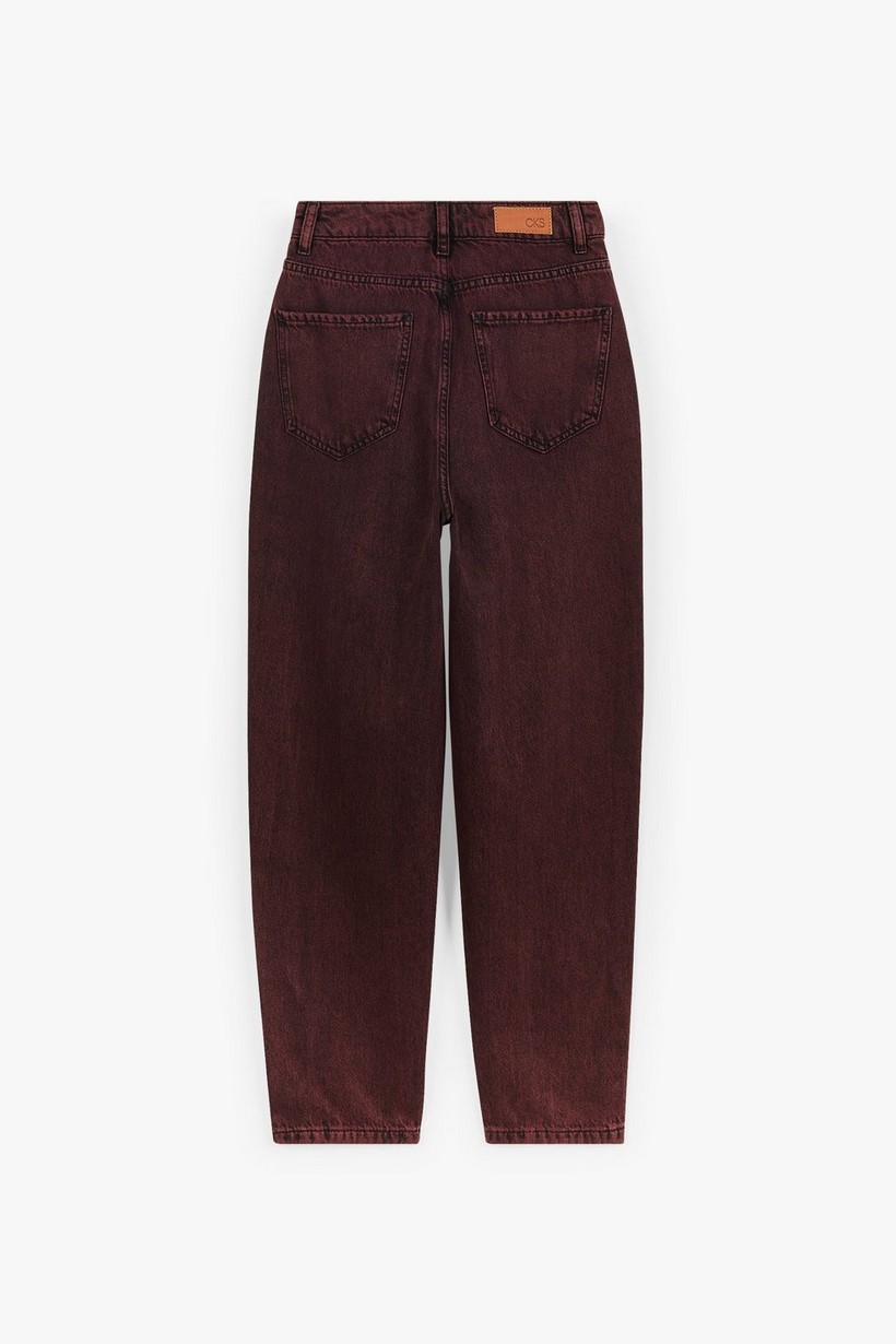CKS Dames - BILLOW - enkel jeans - rood