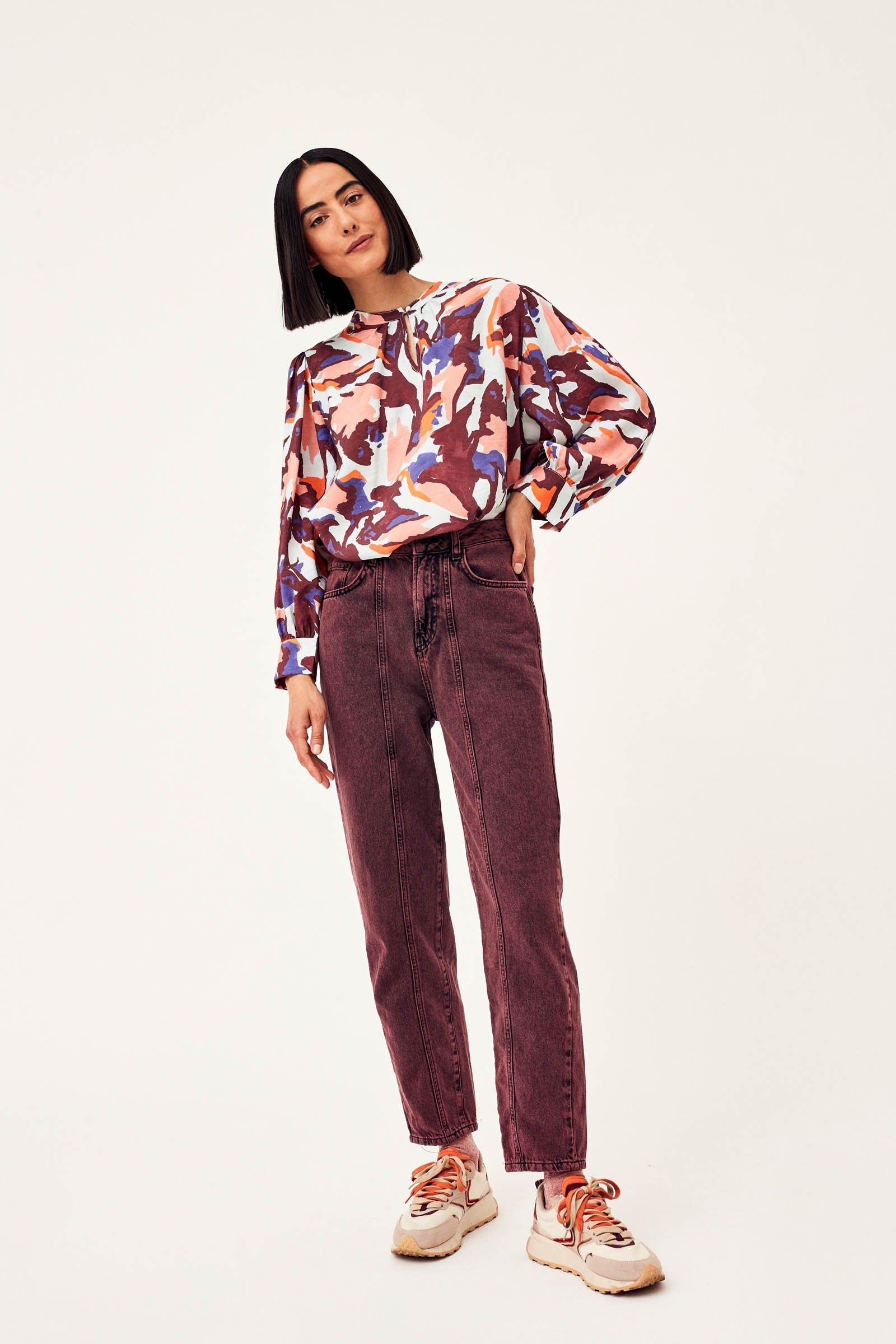 CKS Dames - BILLOW - ankle jeans - red