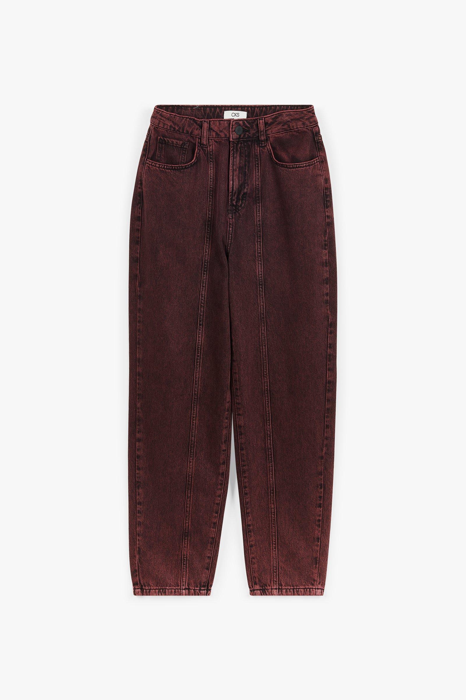 CKS Dames - BILLOW - Ankle-Jeans - Rot