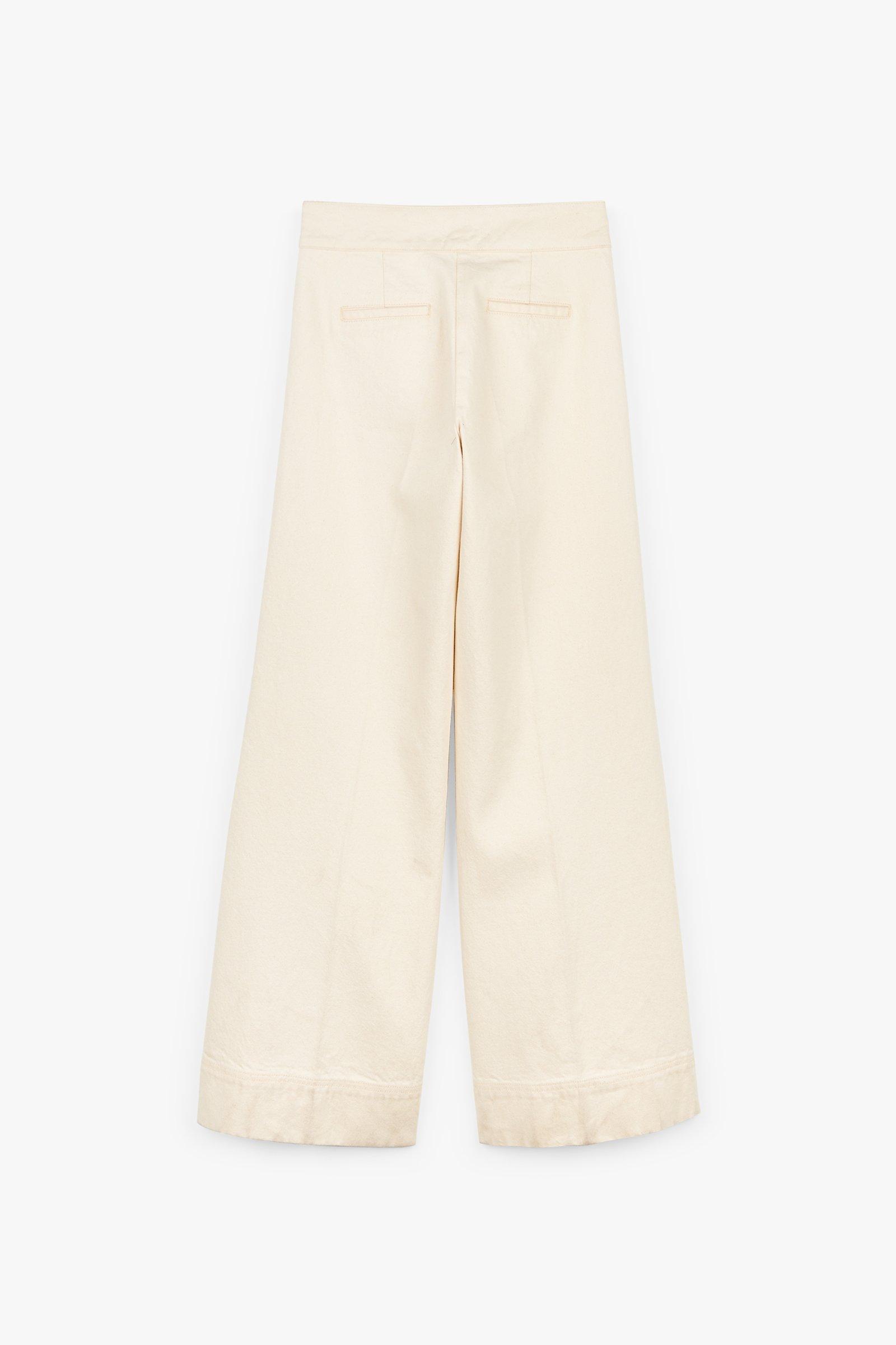 CKS Dames - TAIFOS - pantalon long - beige clair