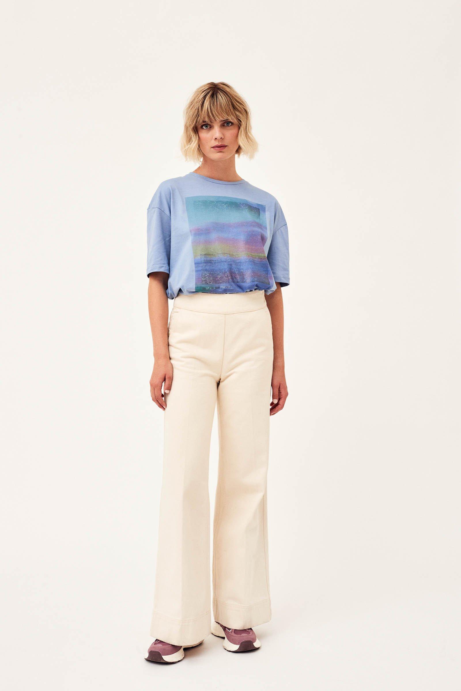 CKS Dames - TAIFOS - long trouser - light beige