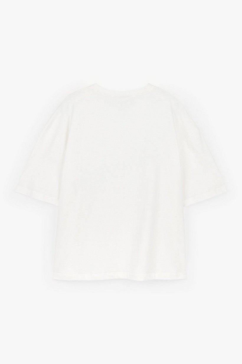 CKS Dames - SELDA - t-shirt korte mouwen - wit