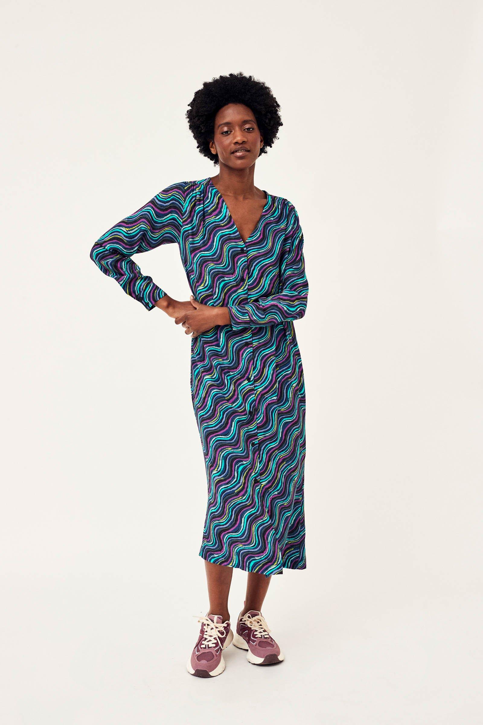 CKS Dames - WALKER - robe longue - vert clair