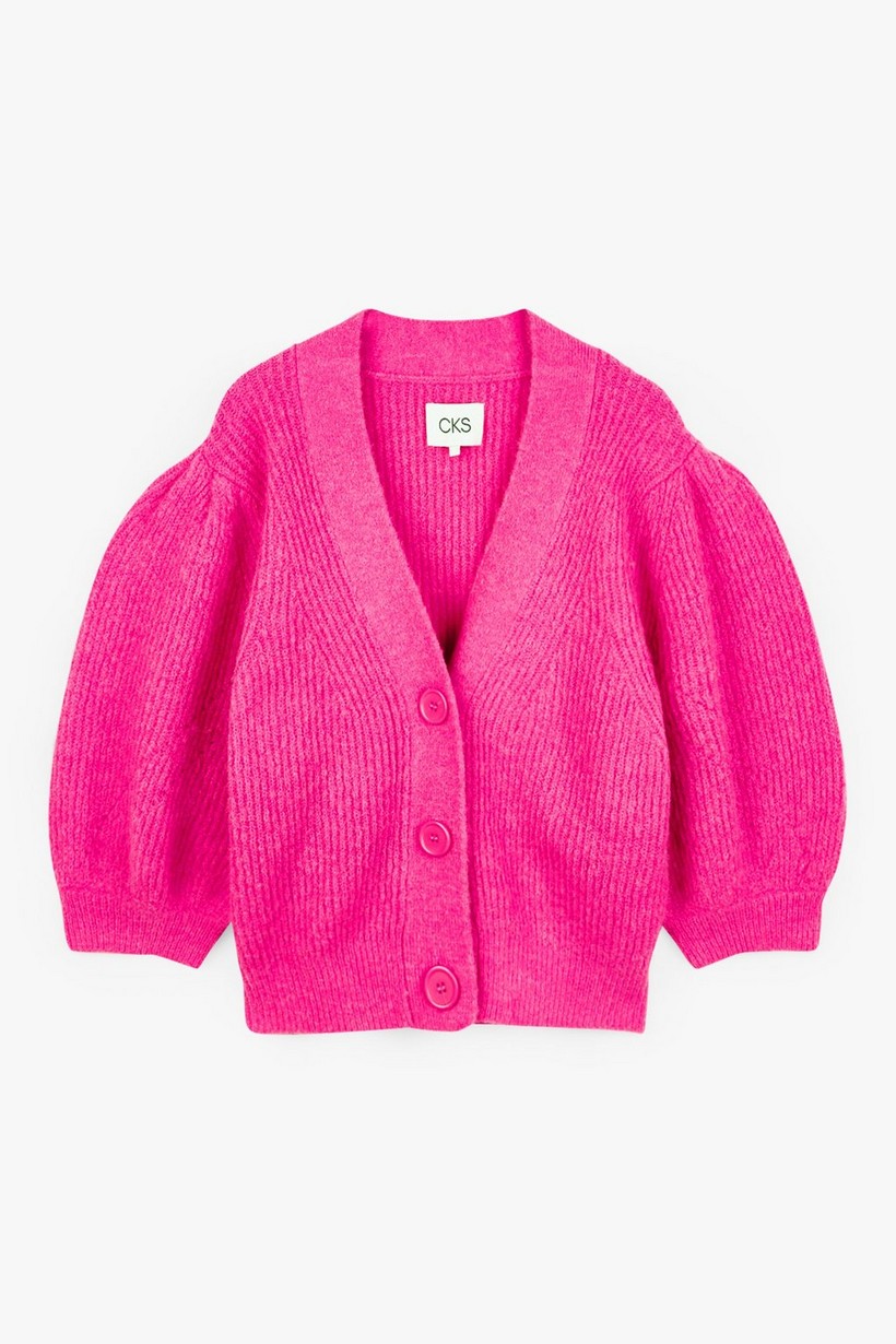 CKS Dames - LOUKA - cardigan - bright pink
