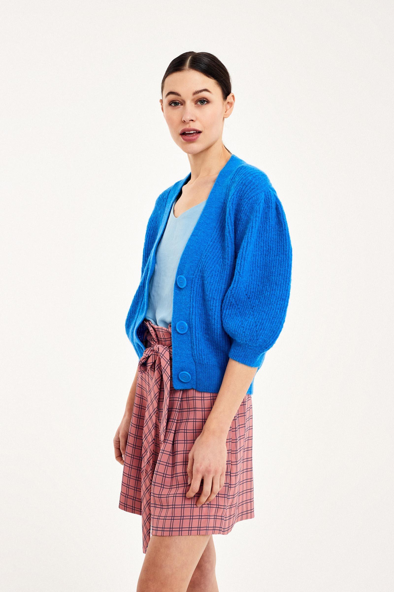 CKS Dames - LOUKA - cardigan - vivid blue