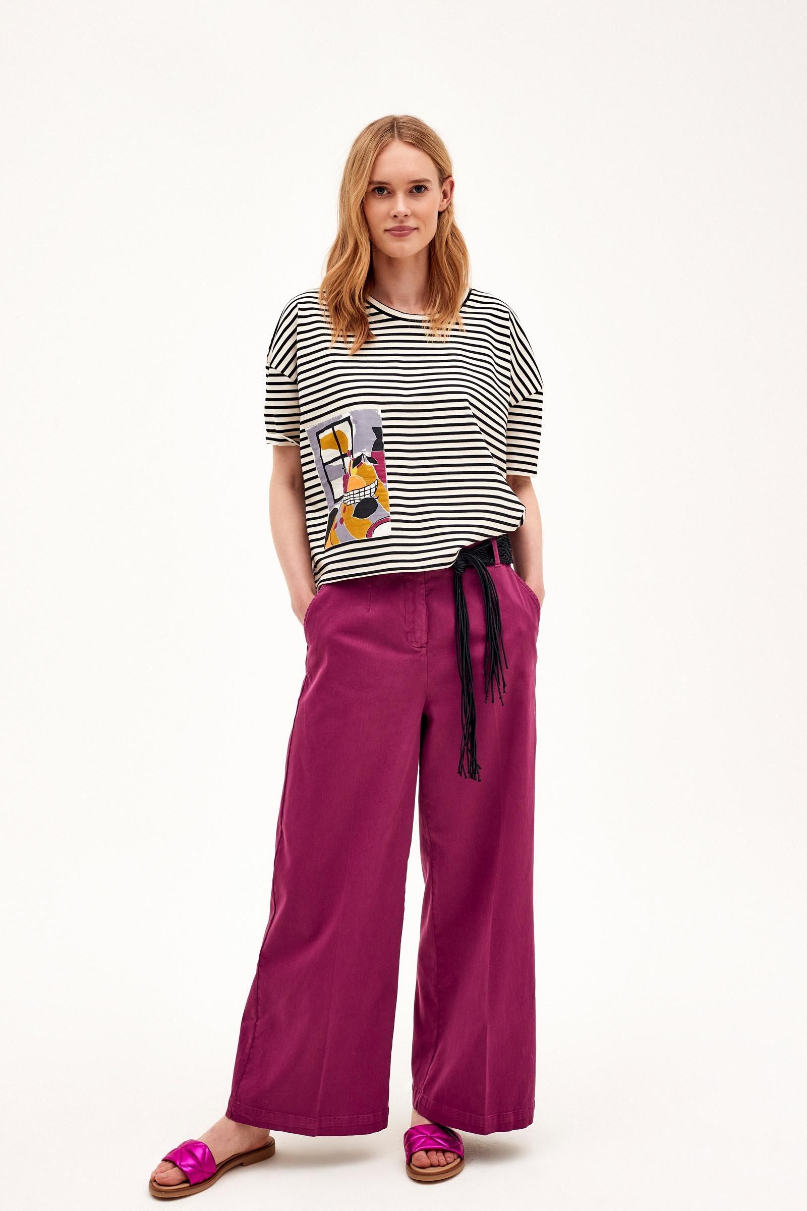CKS Dames - MODO - pantalon à la cheville - violet