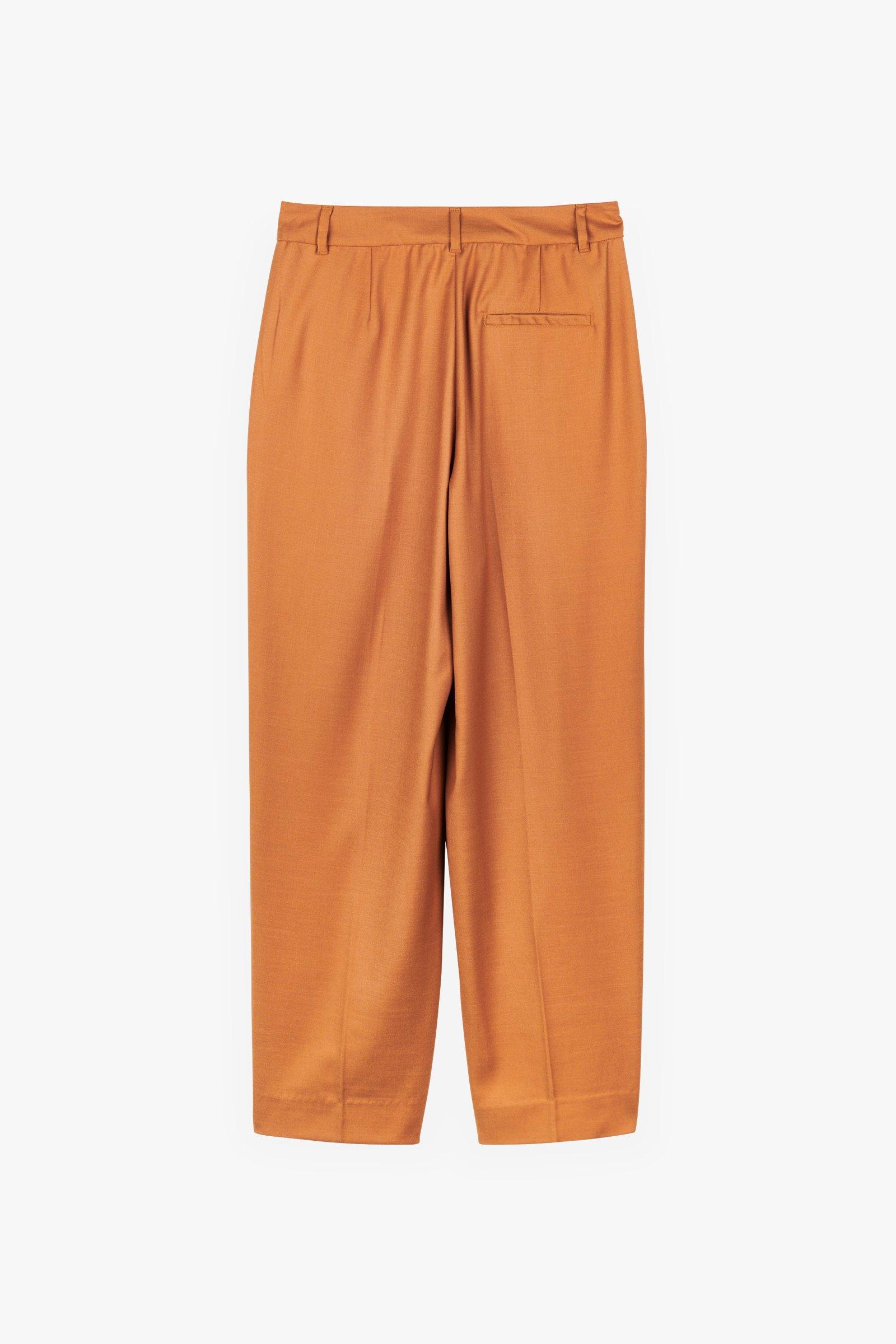 CKS Dames - LAHTIS - pantalon à la cheville - brun