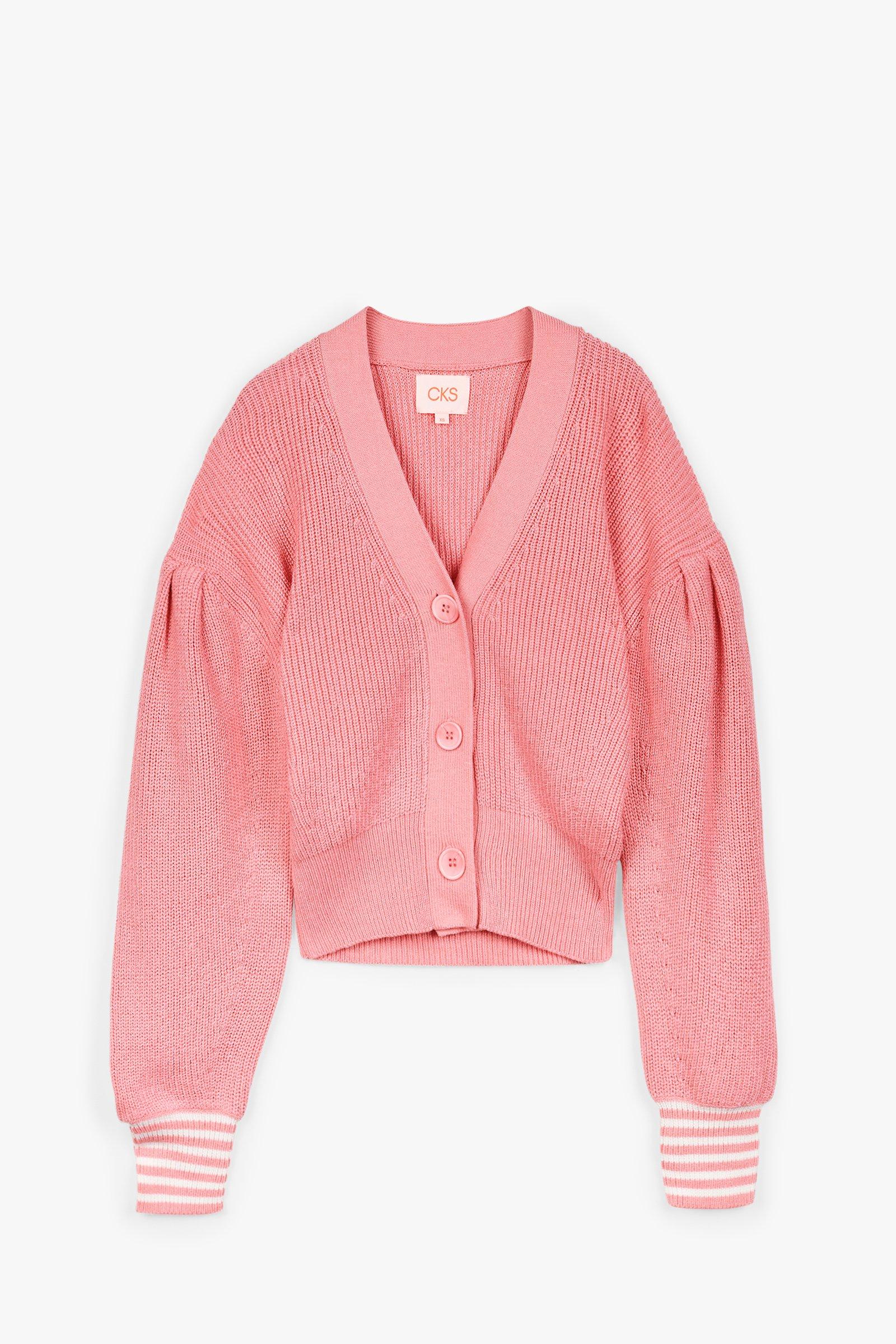 CKS Teens - GEVA - cardigan - roze