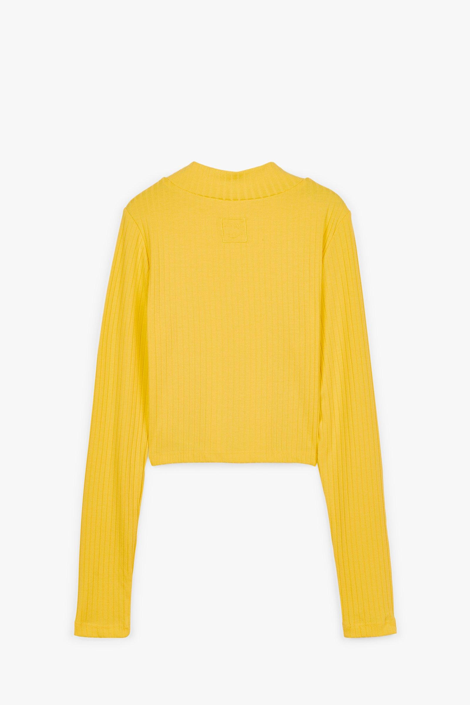 CKS Teens - PANAS - t-shirt à manches longues - jaune vif