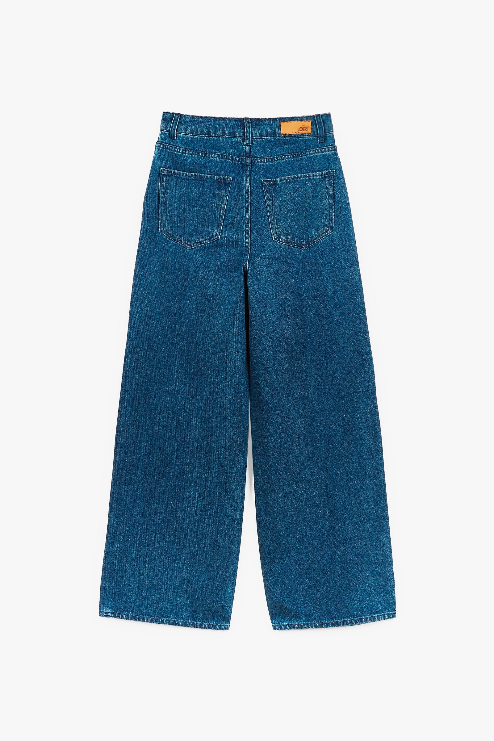 CKS Teens - PALAZZOLONG - lange jeans - donkerblauw