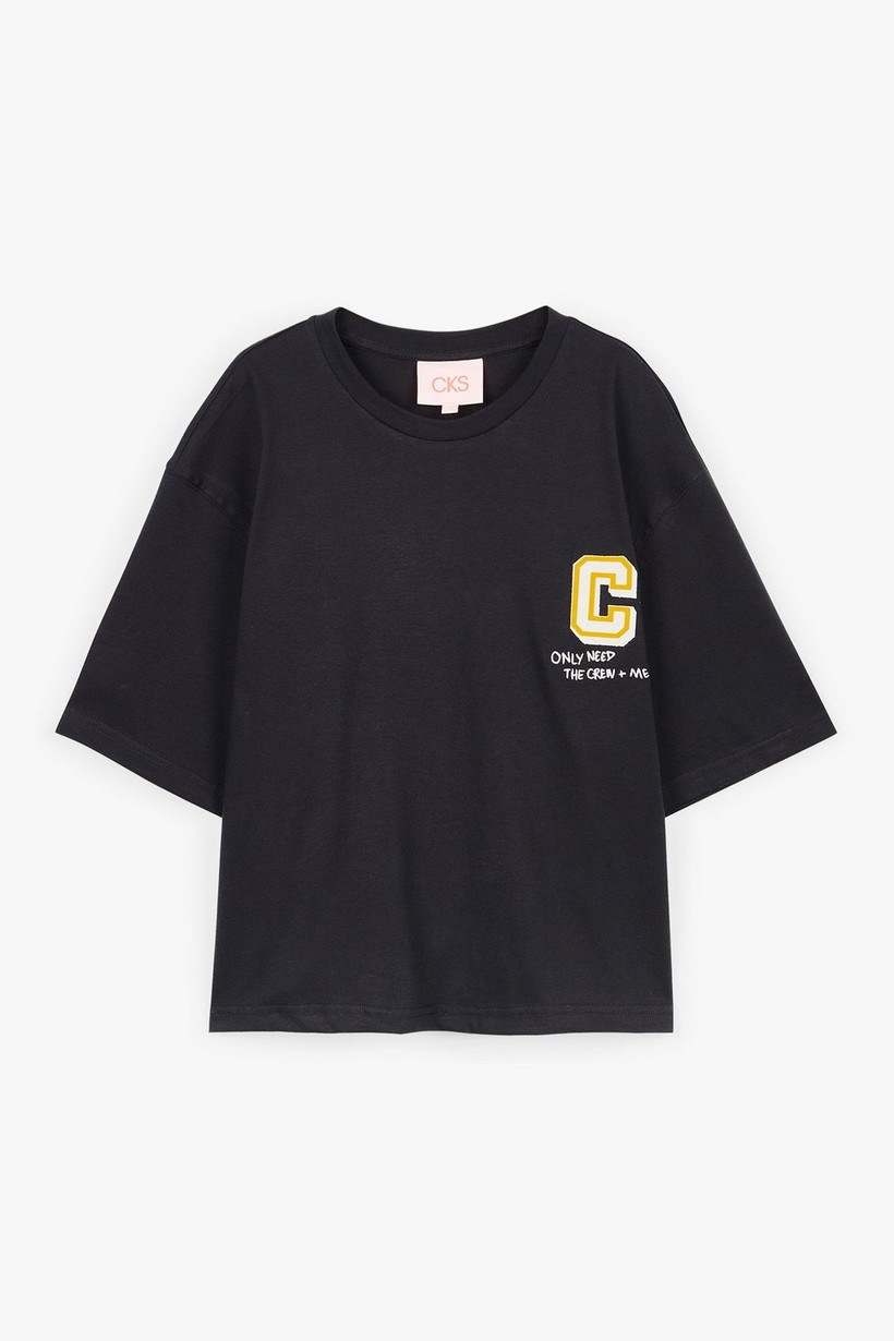 CKS Teens - DAY - t-shirt short sleeves - black