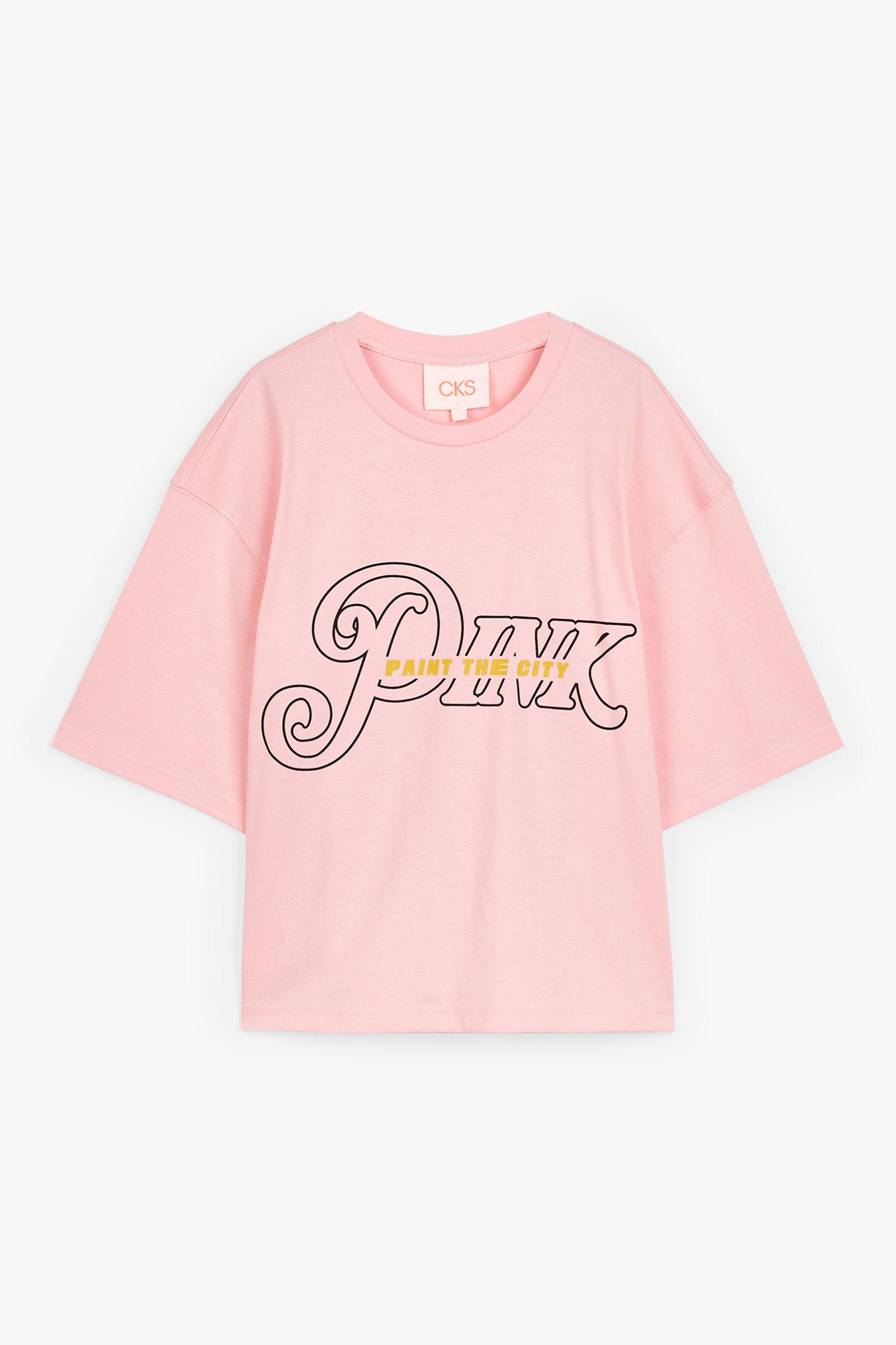 CKS Teens - DAY - t-shirt korte mouwen - roze