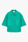 CKS Teens - DEX - blouse korte mouwen - khaki