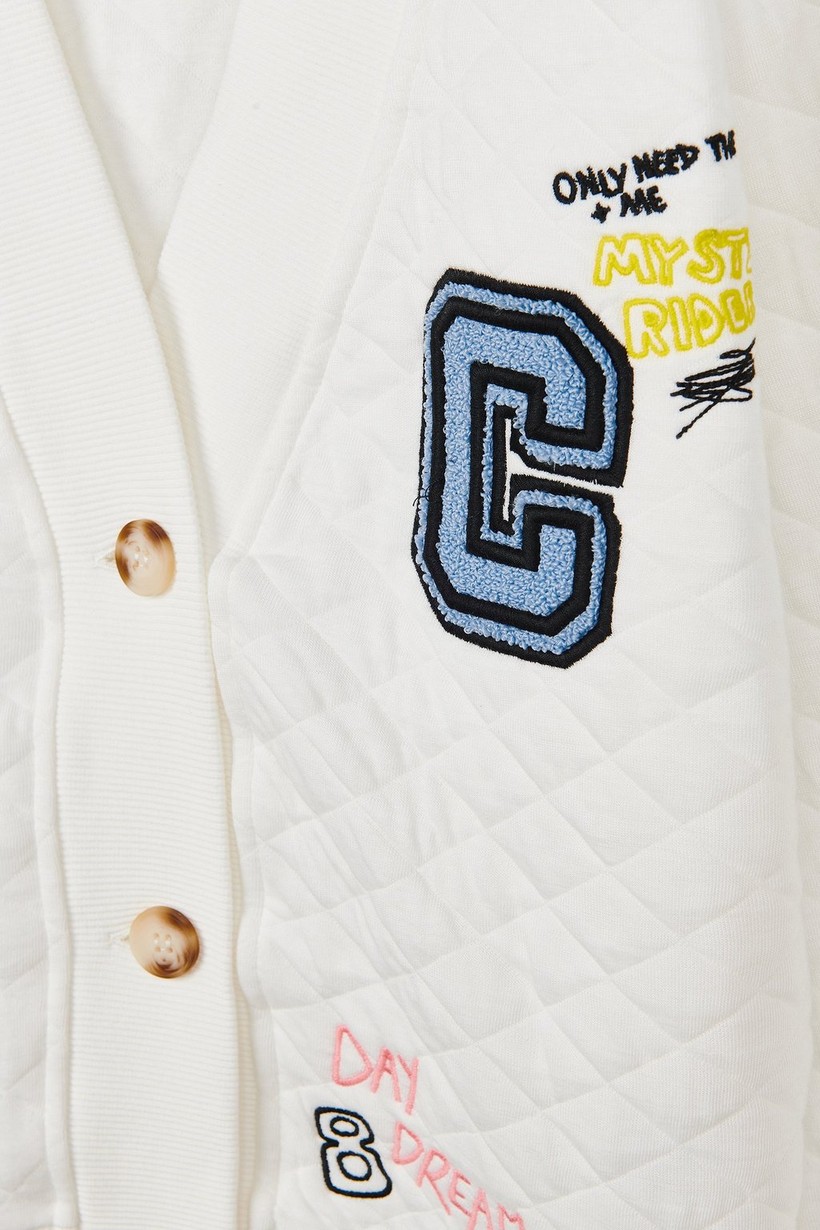 CKS Teens - DIPS - veste de survêtement - blanc