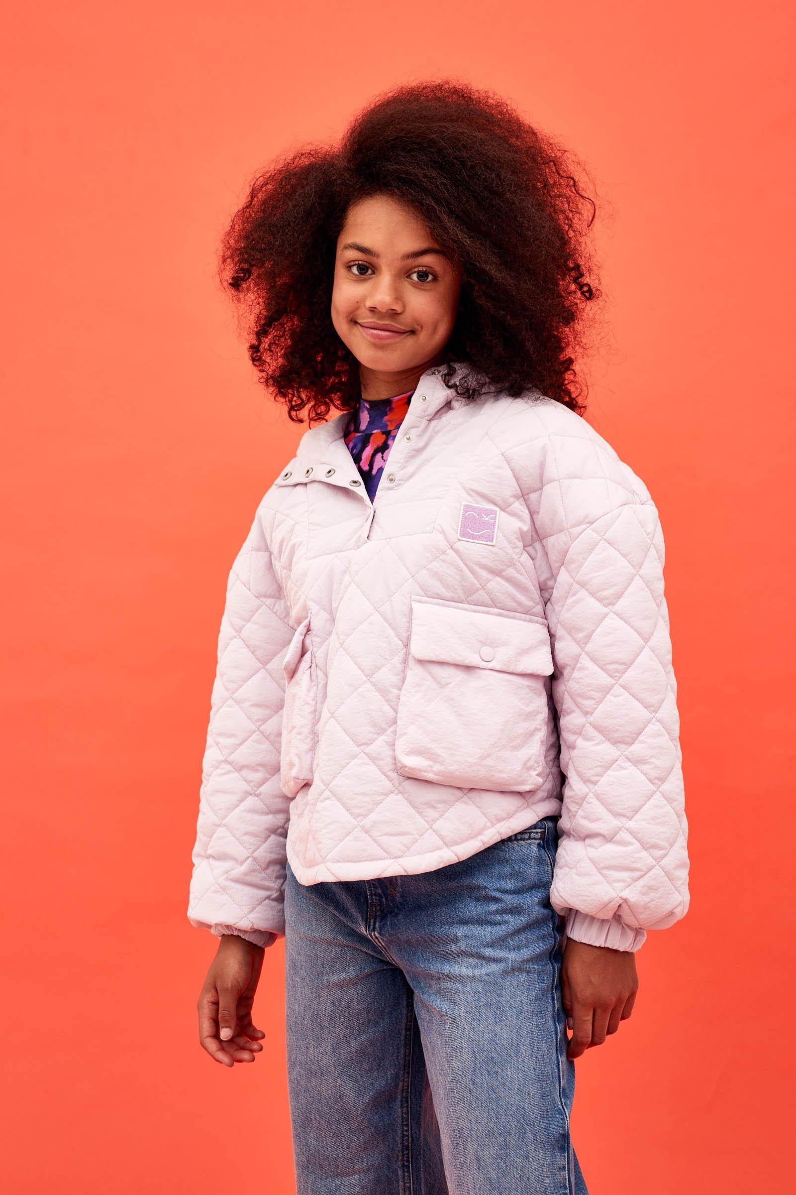 CKS Teens - DEEDS - korte regenjas - lila