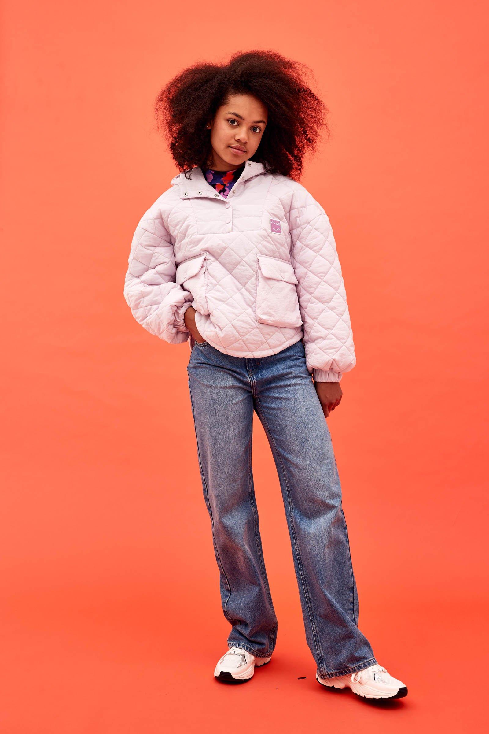 CKS Teens - DEEDS - korte regenjas - lila
