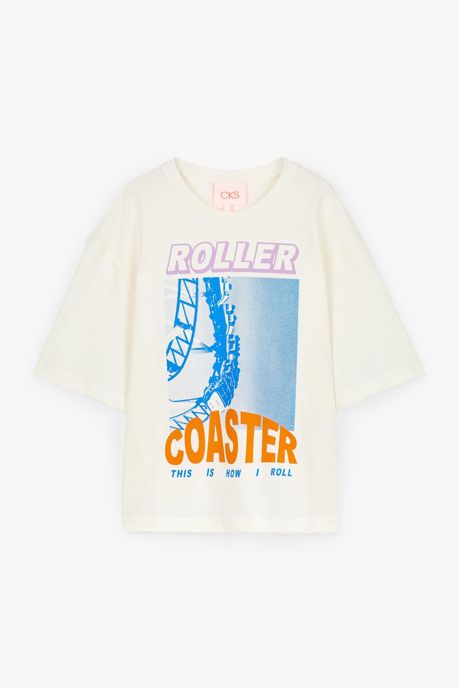CKS Teens - DAY - T-Shirt Kurzarm - Weiß